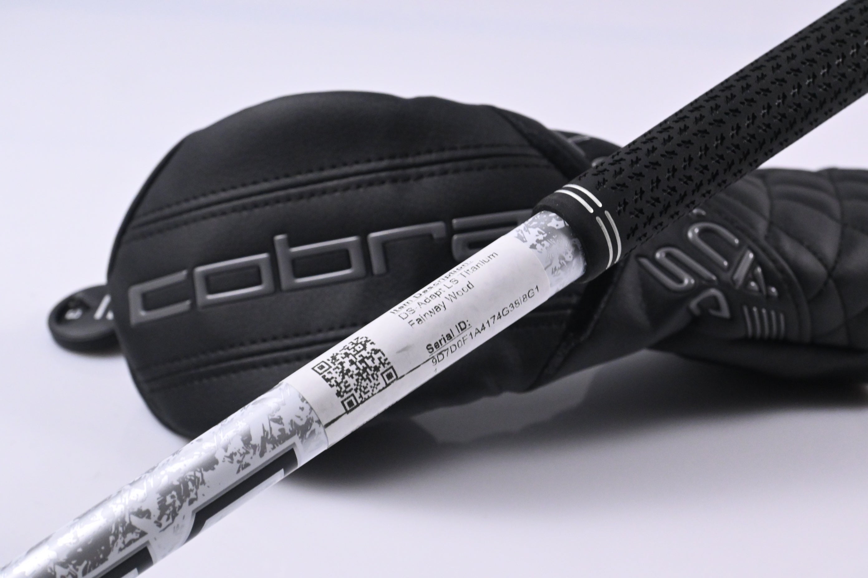 Cobra DS-Adapt LS Titanium #3 Wood / 14.5 Degree / Stiff Flex Denali Black 70