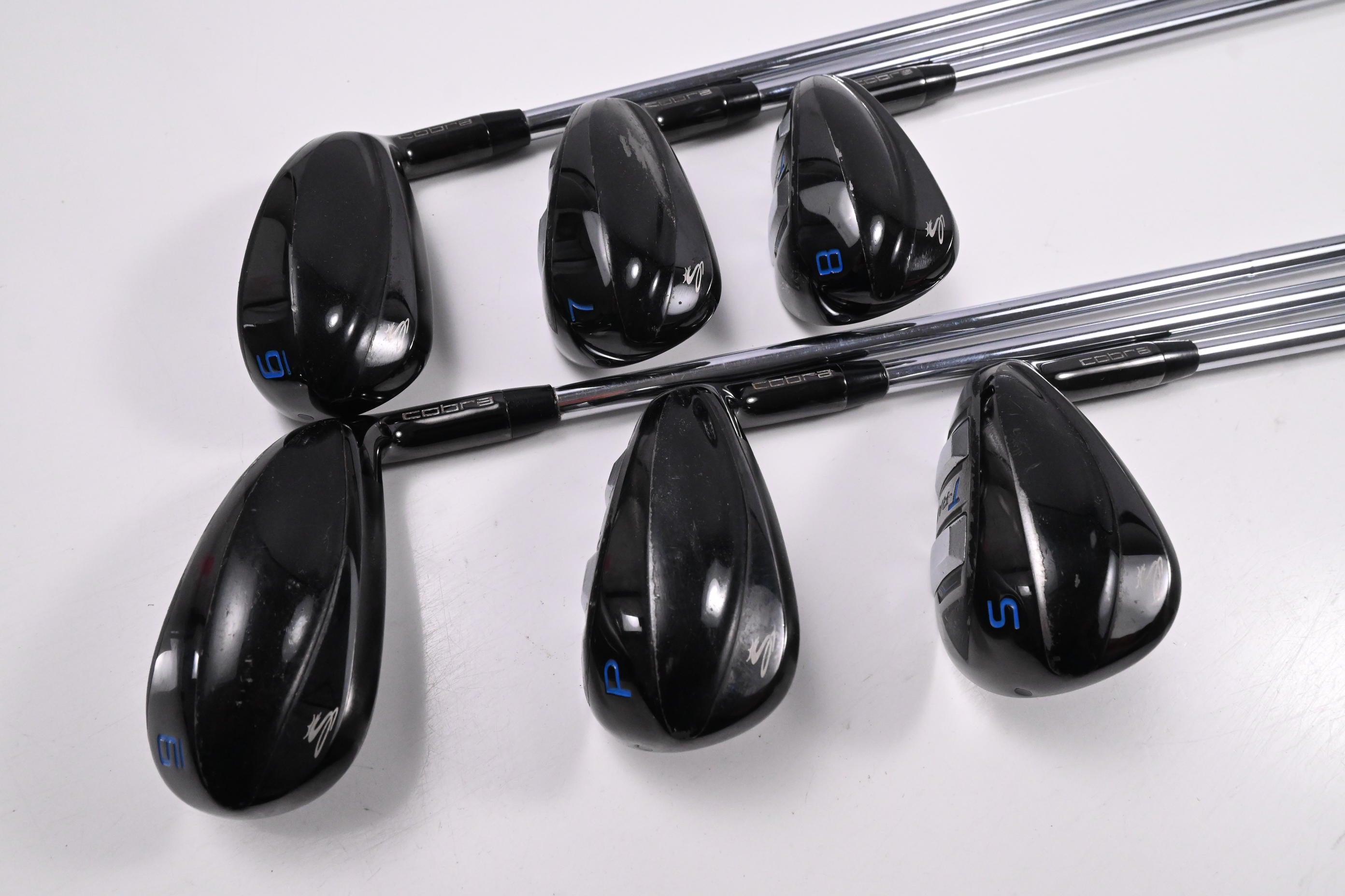 Cobra T-Rail Hybrid Combo Irons / 6-PW+SW / Regular Flex Cobra Ultralite Shafts
