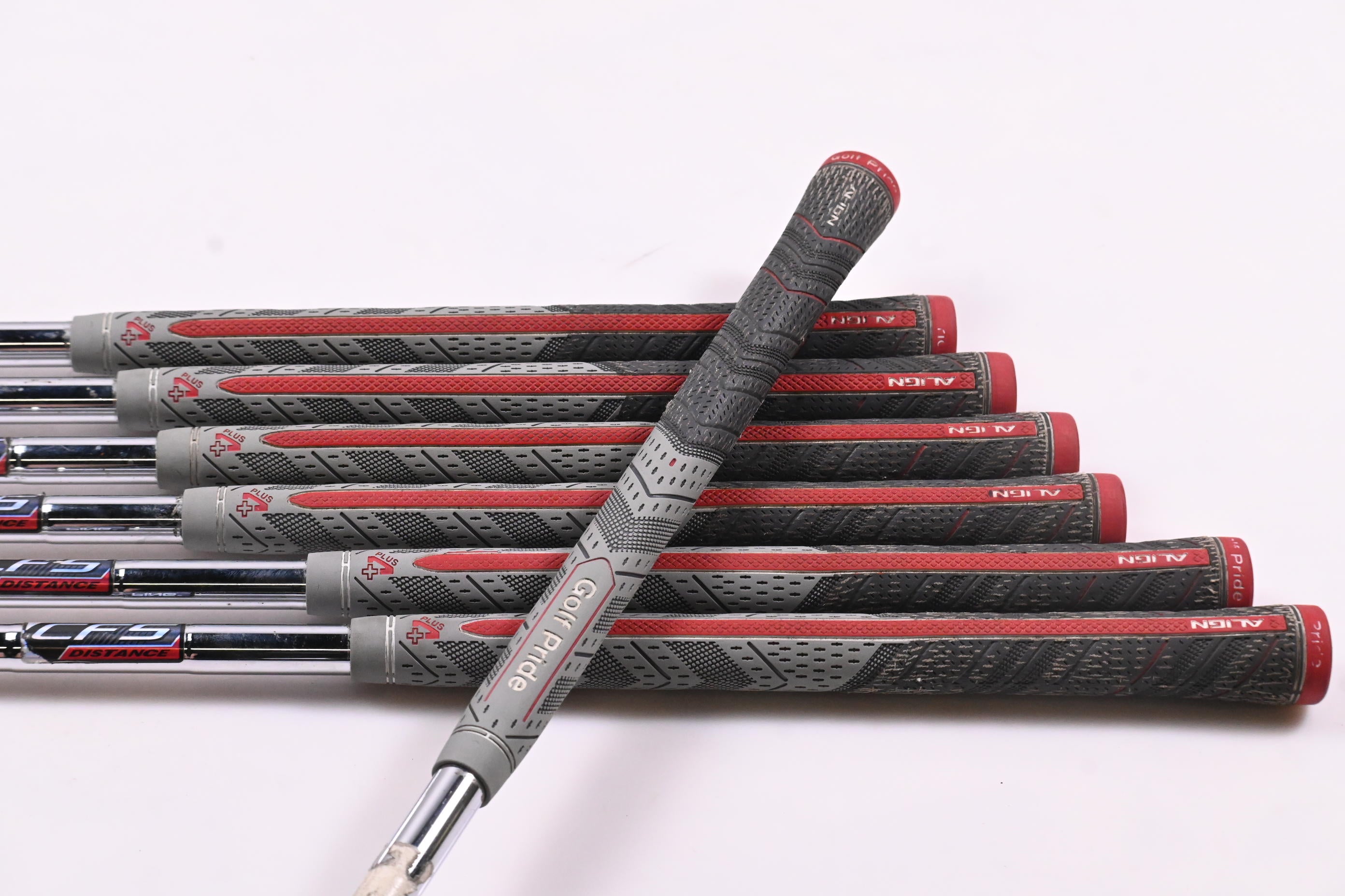 Ping G30 Irons / 4-PW / Yellow Dot / Regular Flex Ping CFS Distance Shafts