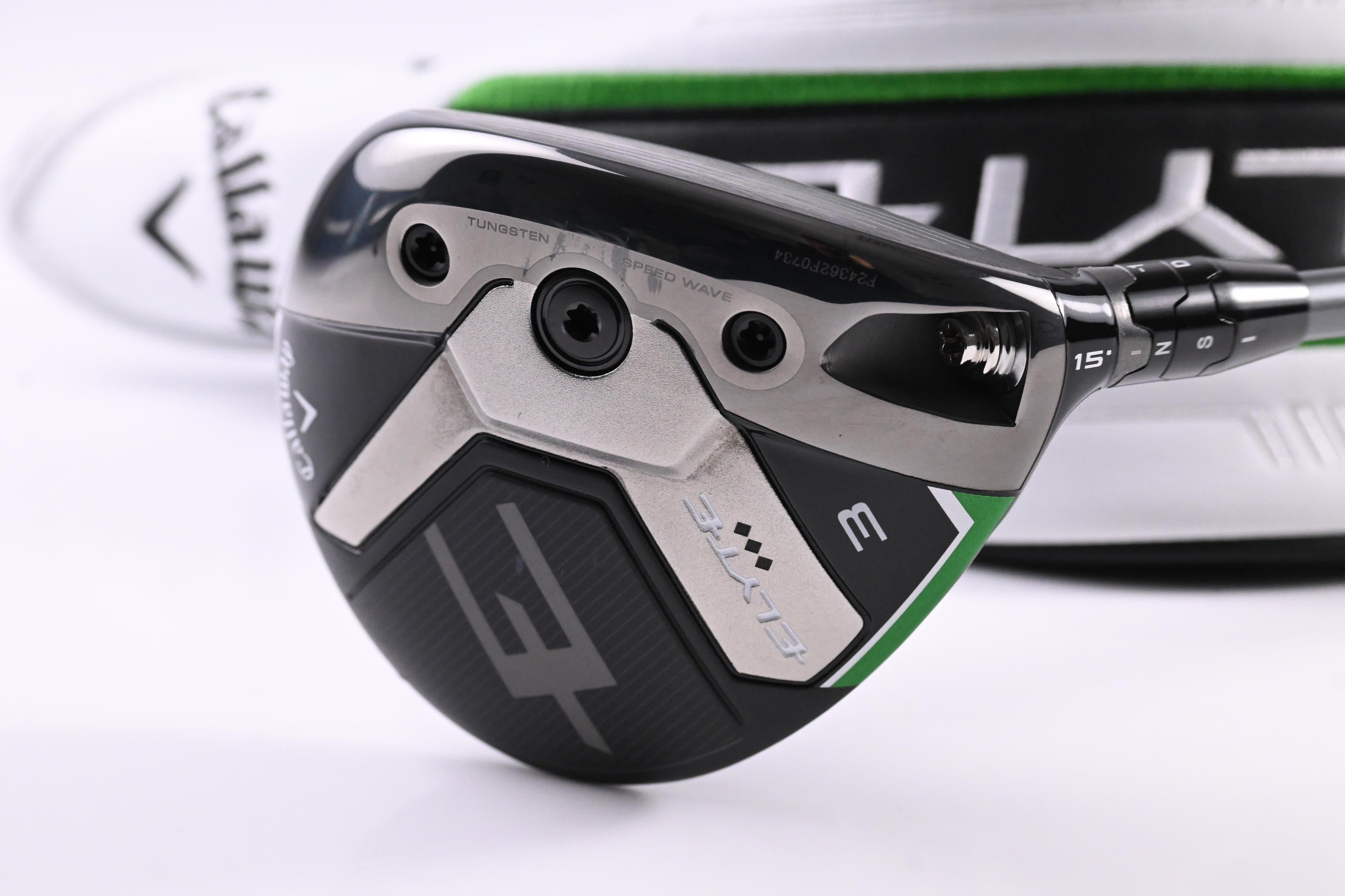 Callaway Elyte Triple Diamond #3 Wood / 15 Degree / X-Flex Denali Charcoal 70