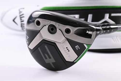 Callaway Elyte Triple Diamond #3 Wood / 15 Degree / X-Flex Denali Charcoal 70