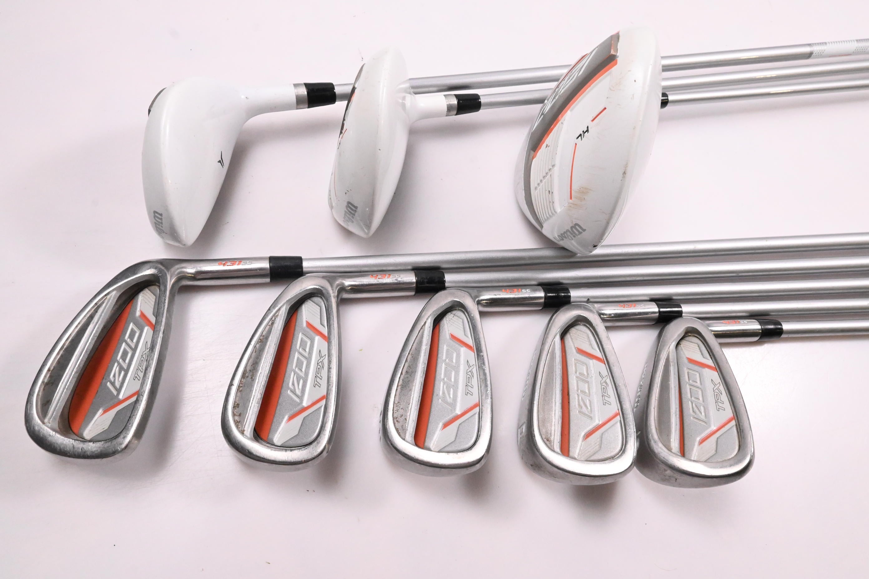Ladeis Wilson 1200 TPX Package Set / Woods, Irons