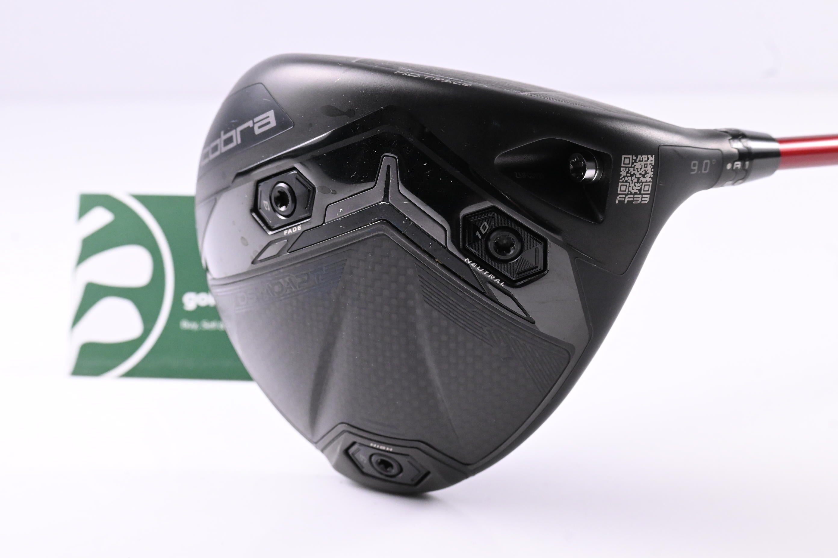 Cobra DS-Adapt LS Driver / 9 Degree / Regular Flex Project X Denali Red 50 Shaft