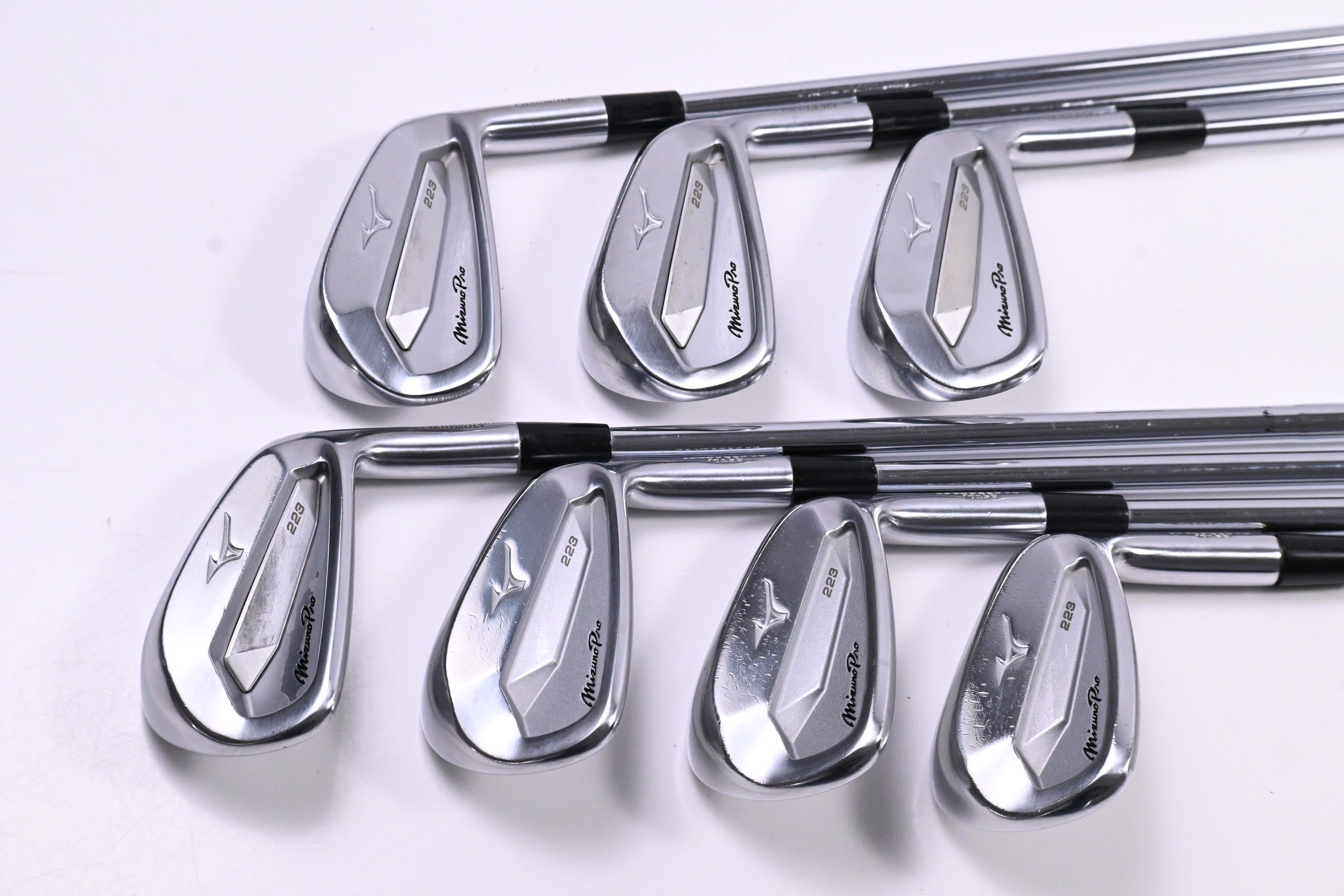 Mizuno Pro 223 Irons / 4-PW / Stiff Flex Dynamic Gold S300 Shafts