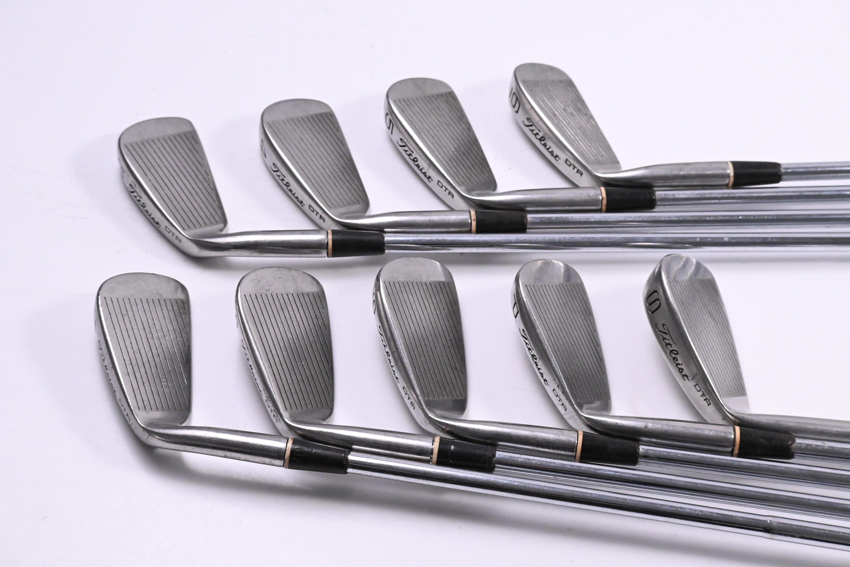 Titleist DTR Irons / 3-PW+SW / Regular Flex Dynamic Shafts