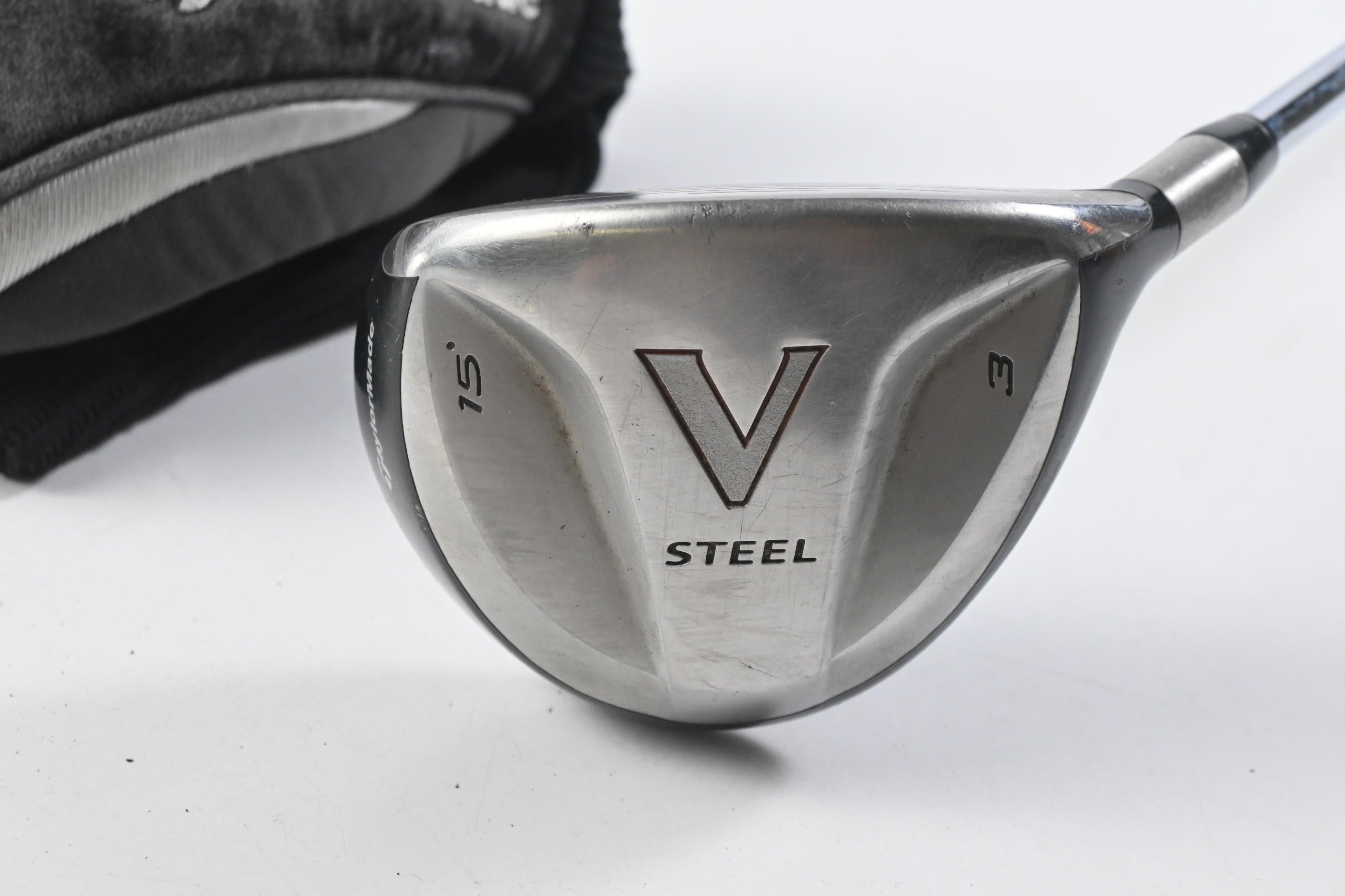 Taylormade V-Steel #3 Wood / 15 Degree / Stiff Flex Dynamic Gold Lite Shaft