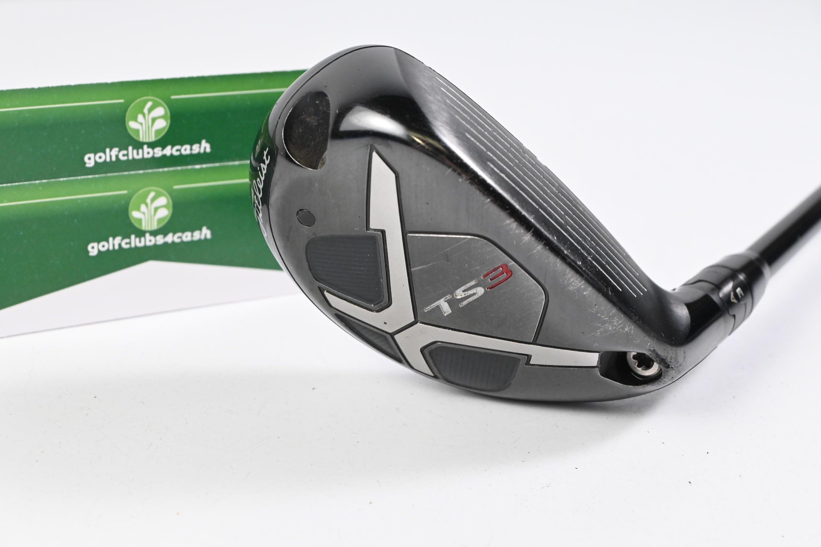 Titleist TS3 #3 Hybrid / 19 Degree / Regular Flex Kuro Kage Black 60 Shaft