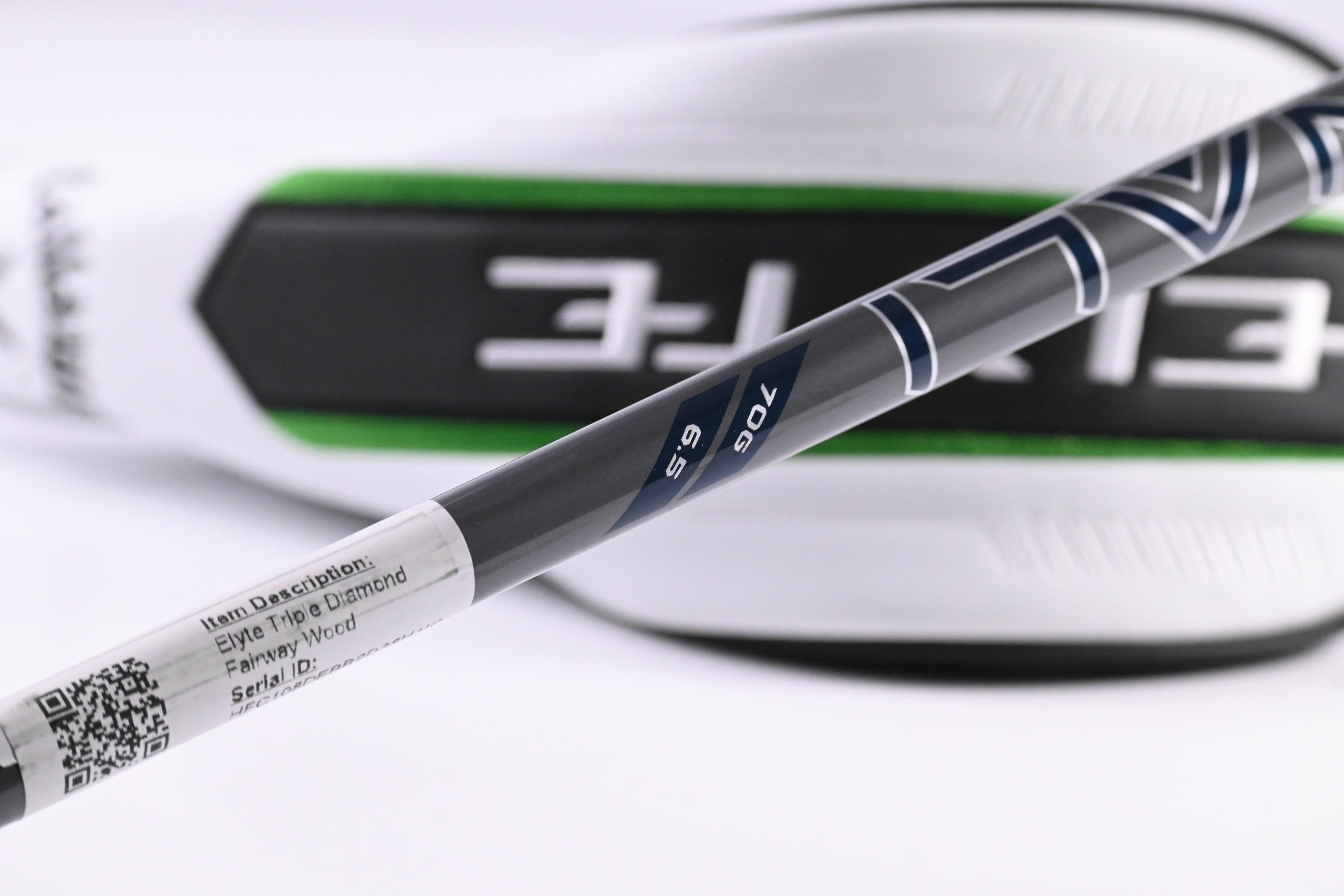 Callaway Elyte Triple Diamond #3 Wood / 15 Degree / X-Flex Denali Charcoal 70