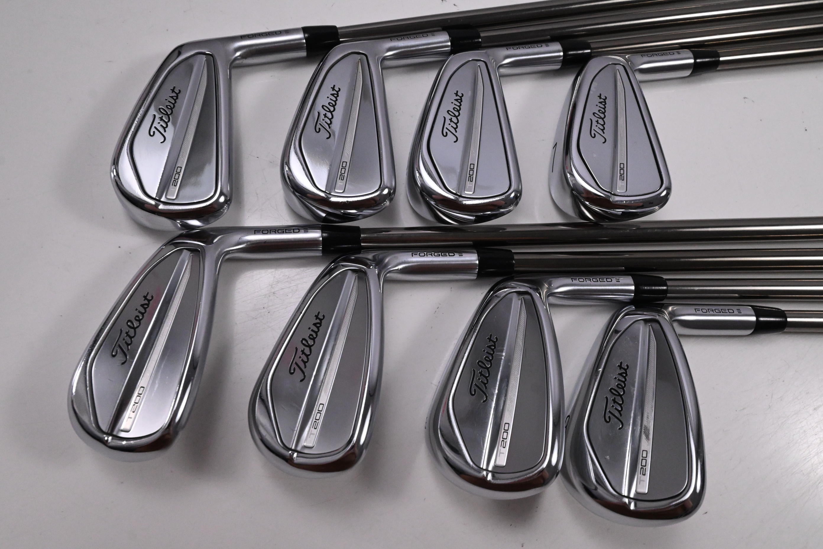 Titleist T200 2023 Irons / 4-PW+48 / Stiff Flex Recoil 95 Shafts