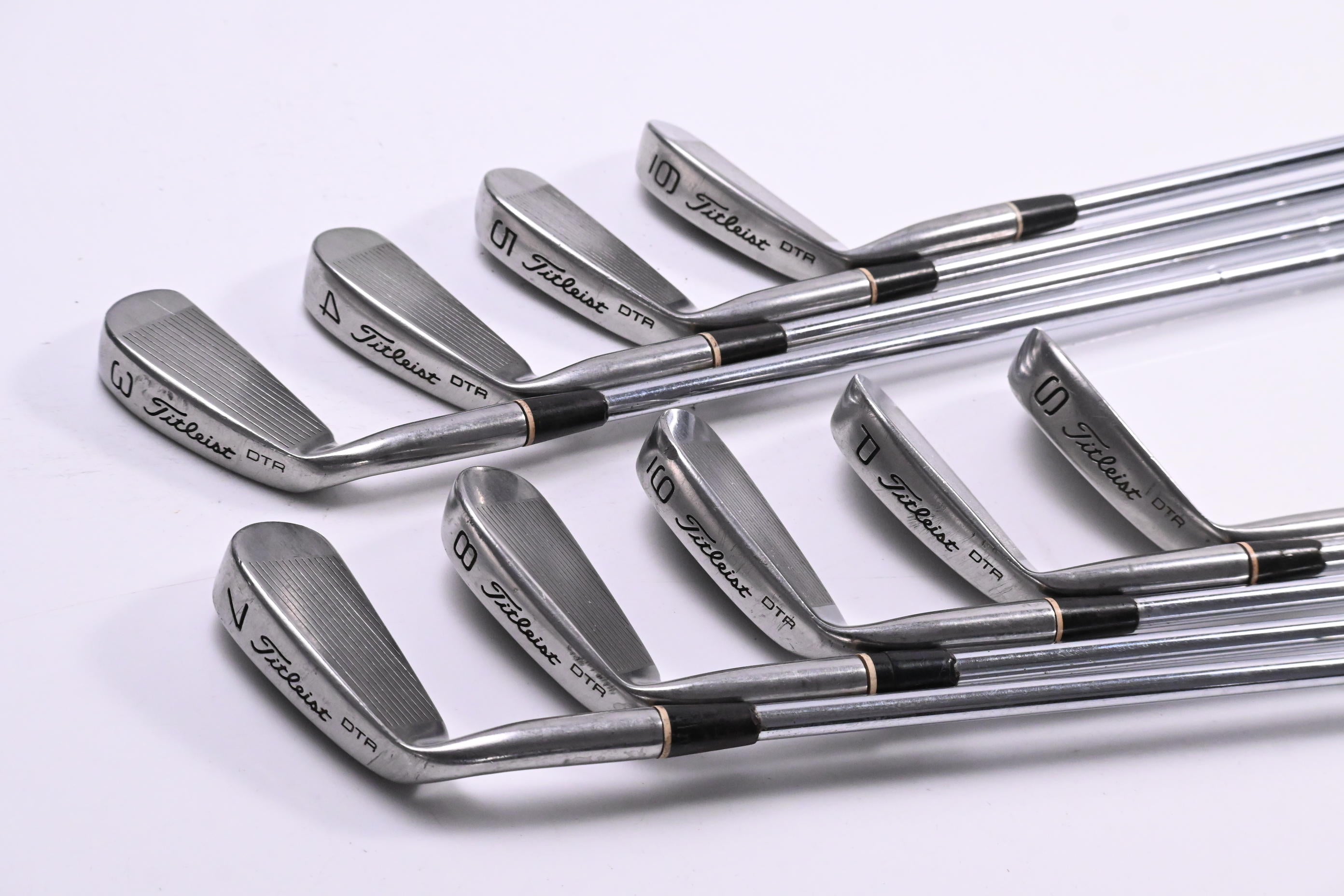 Titleist DTR Irons / 3-PW+SW / Regular Flex Dynamic Shafts