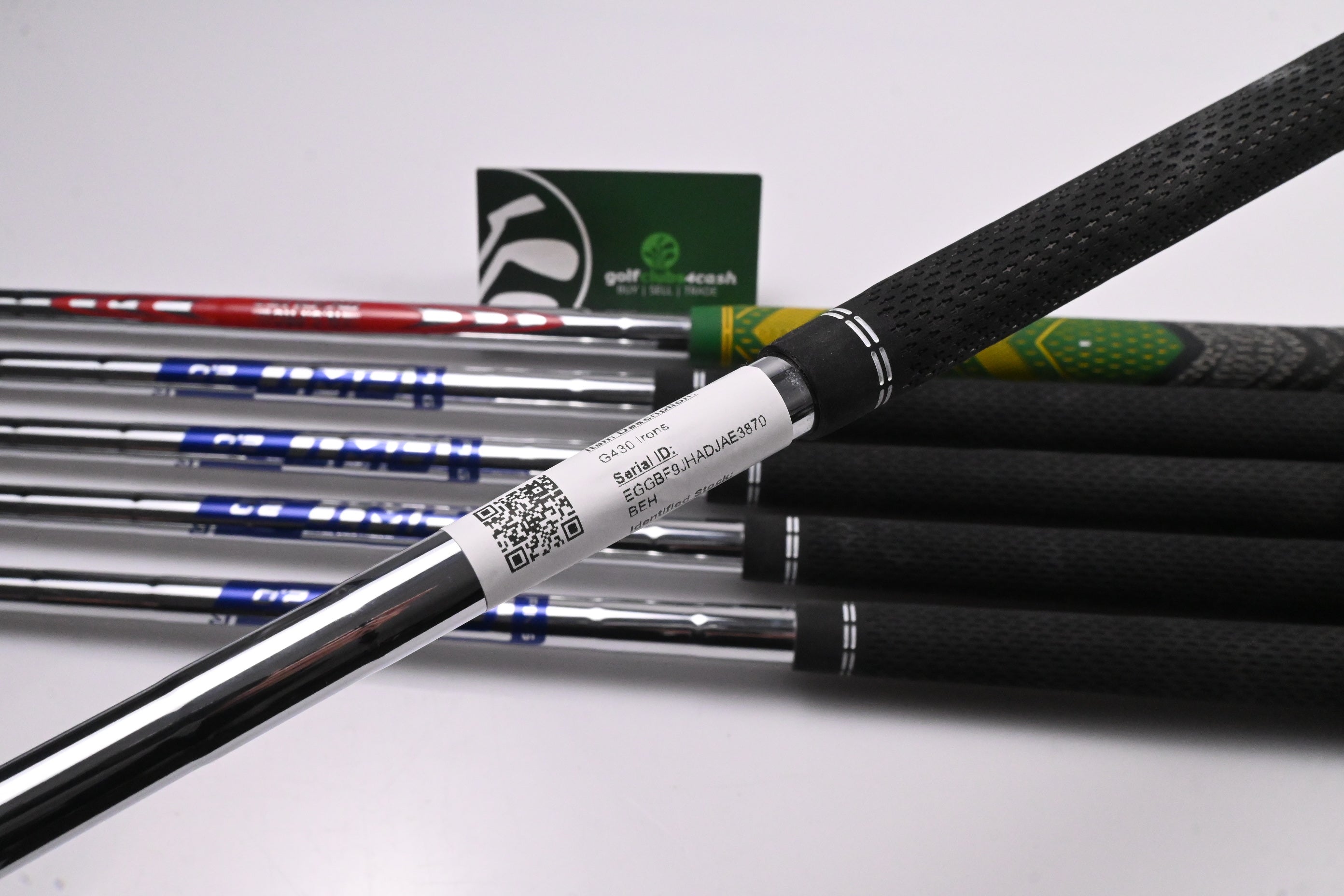 Ping G430 Irons / 6-PW+GW / Green Dot / Regular Flex Ping AWT 2.0