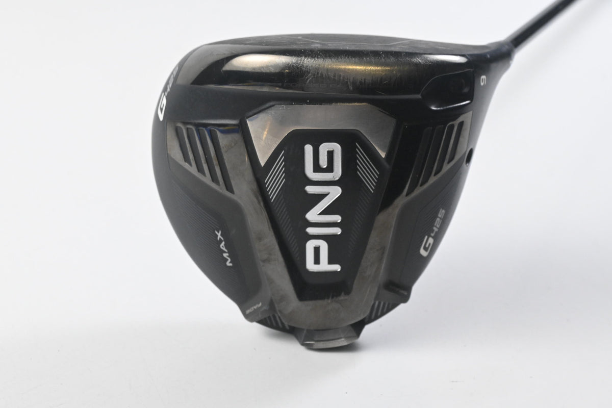 Ping G425 Max Driver / 9 Degree / Stiff Flex HZRDUS RDX Smoke Red 60 Shaft