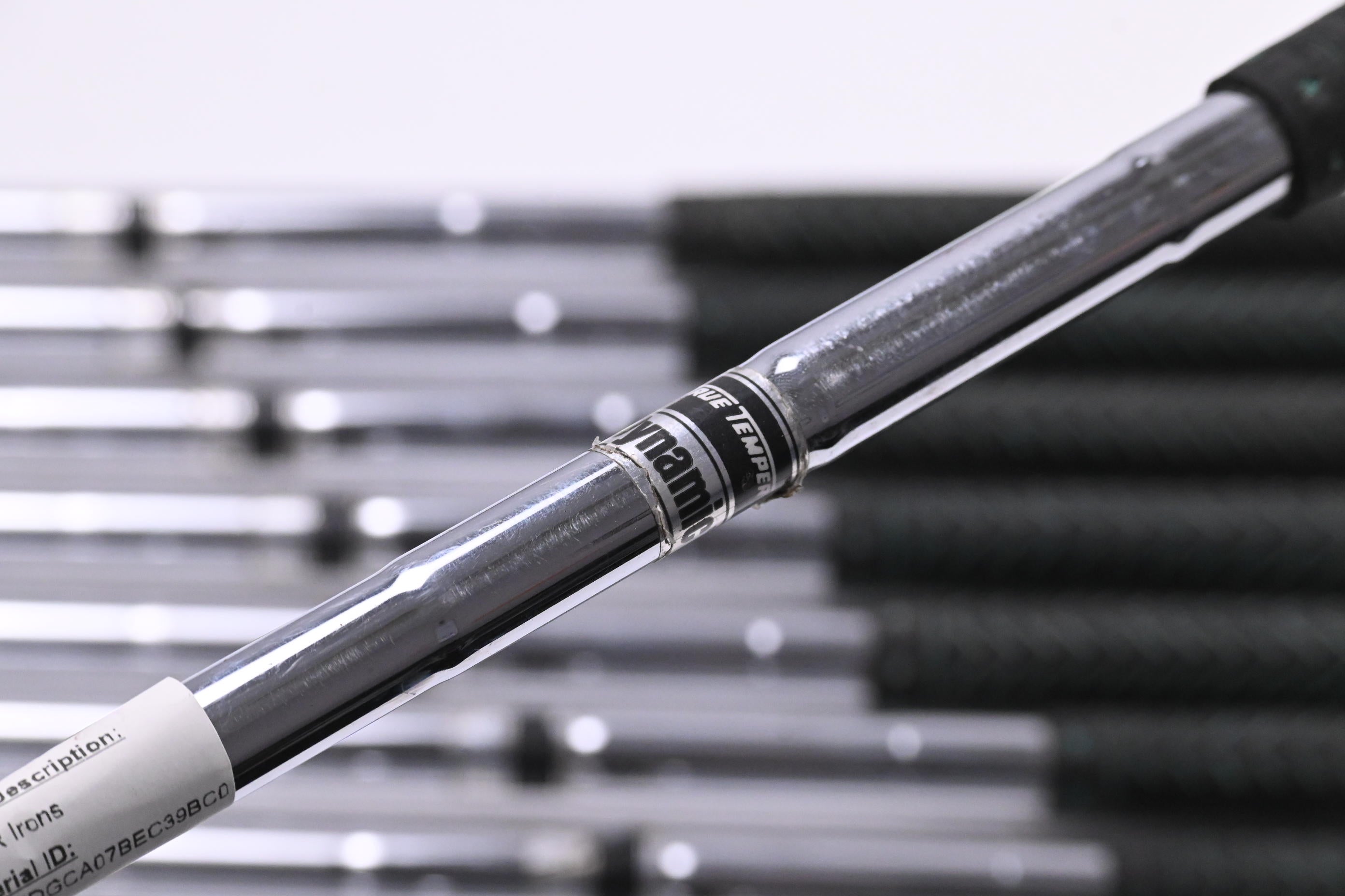 Titleist DTR Irons / 3-PW+SW / Regular Flex Dynamic Shafts