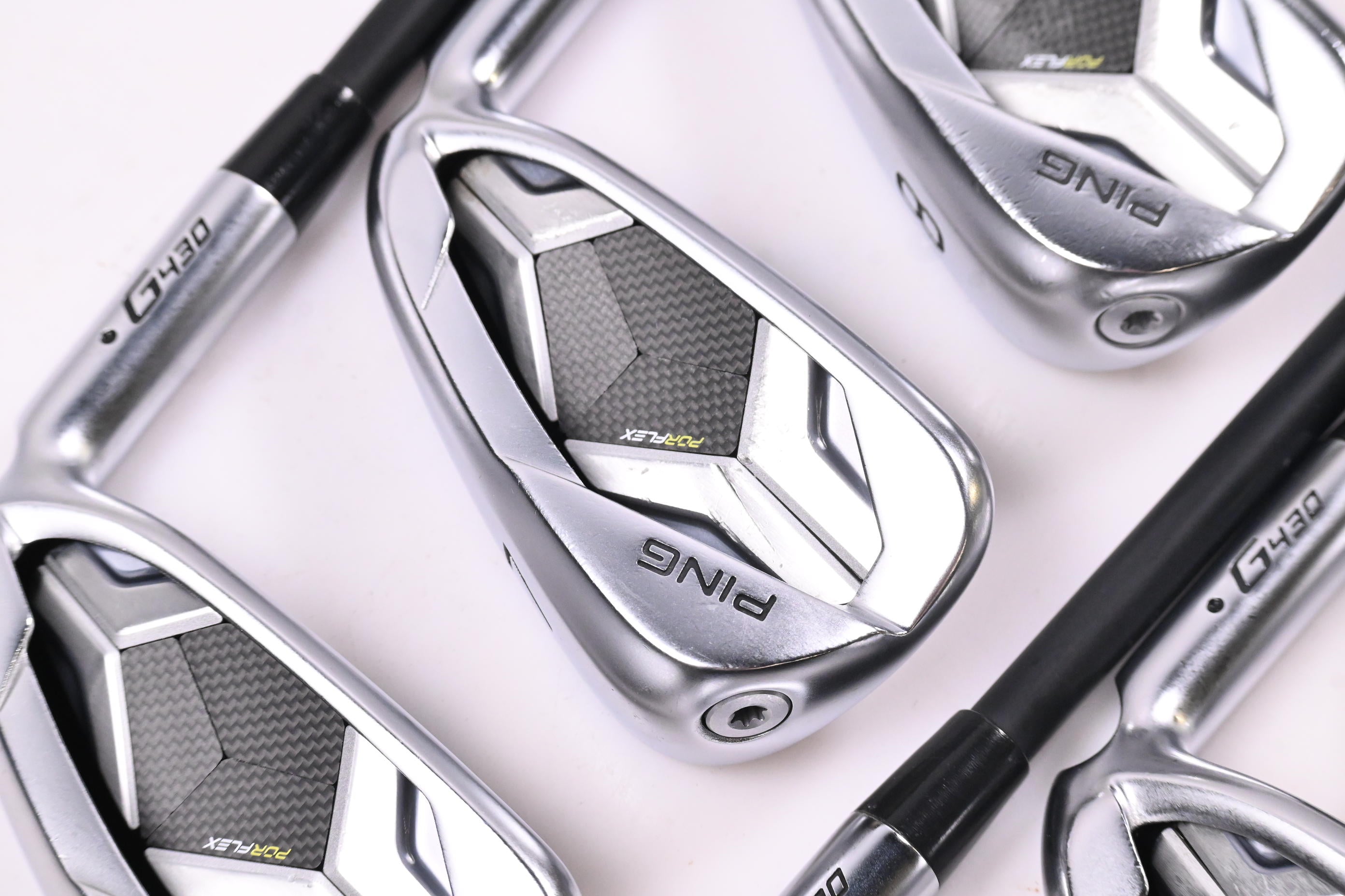 Ping G430 Irons / 6-PW+45° / Black Dot / Senior Flex Ping Alta CB Black Shafts