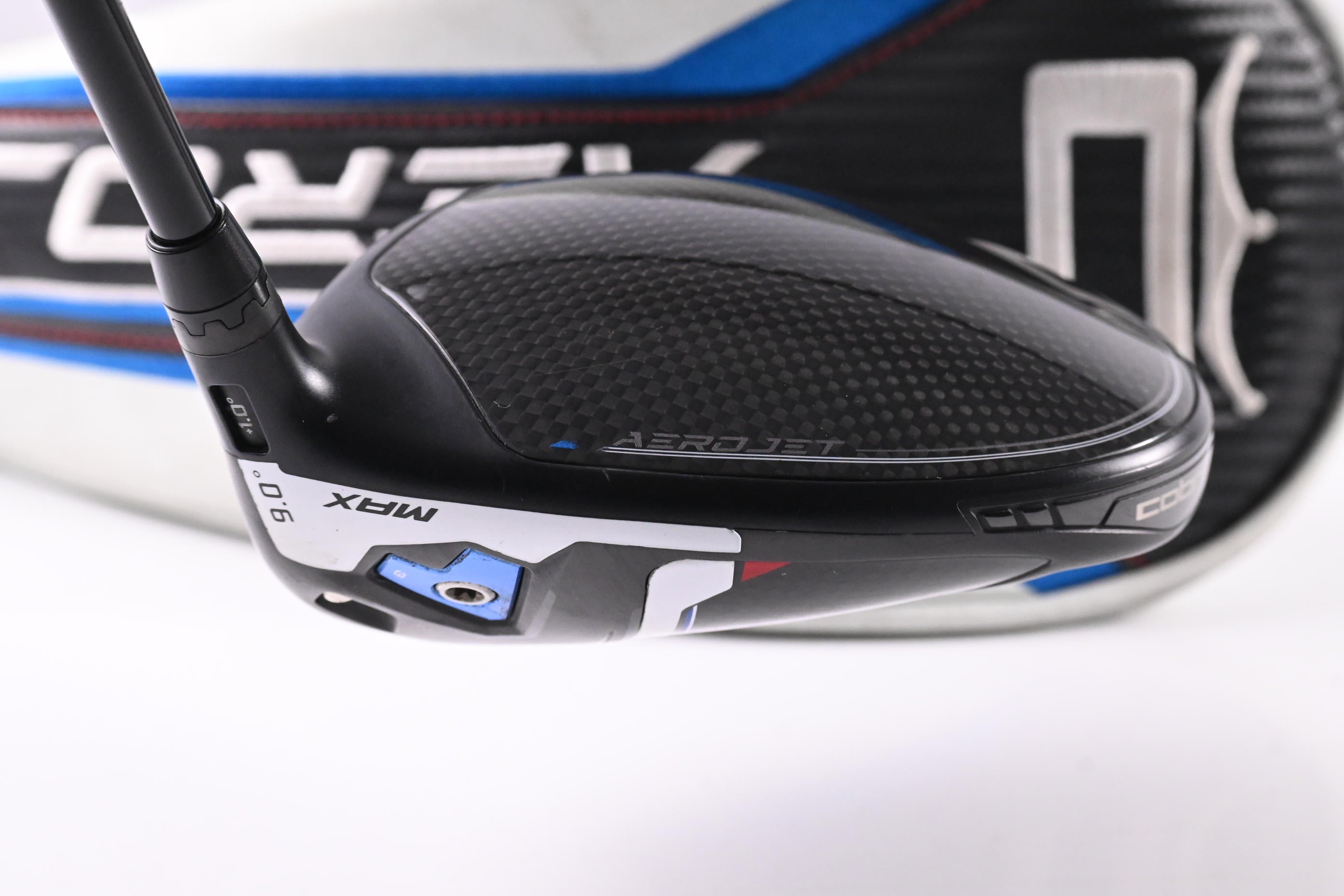 Cobra Aerojet Max Driver / 9 Degree / Stiff Flex Tensei AV White 65 Shaft