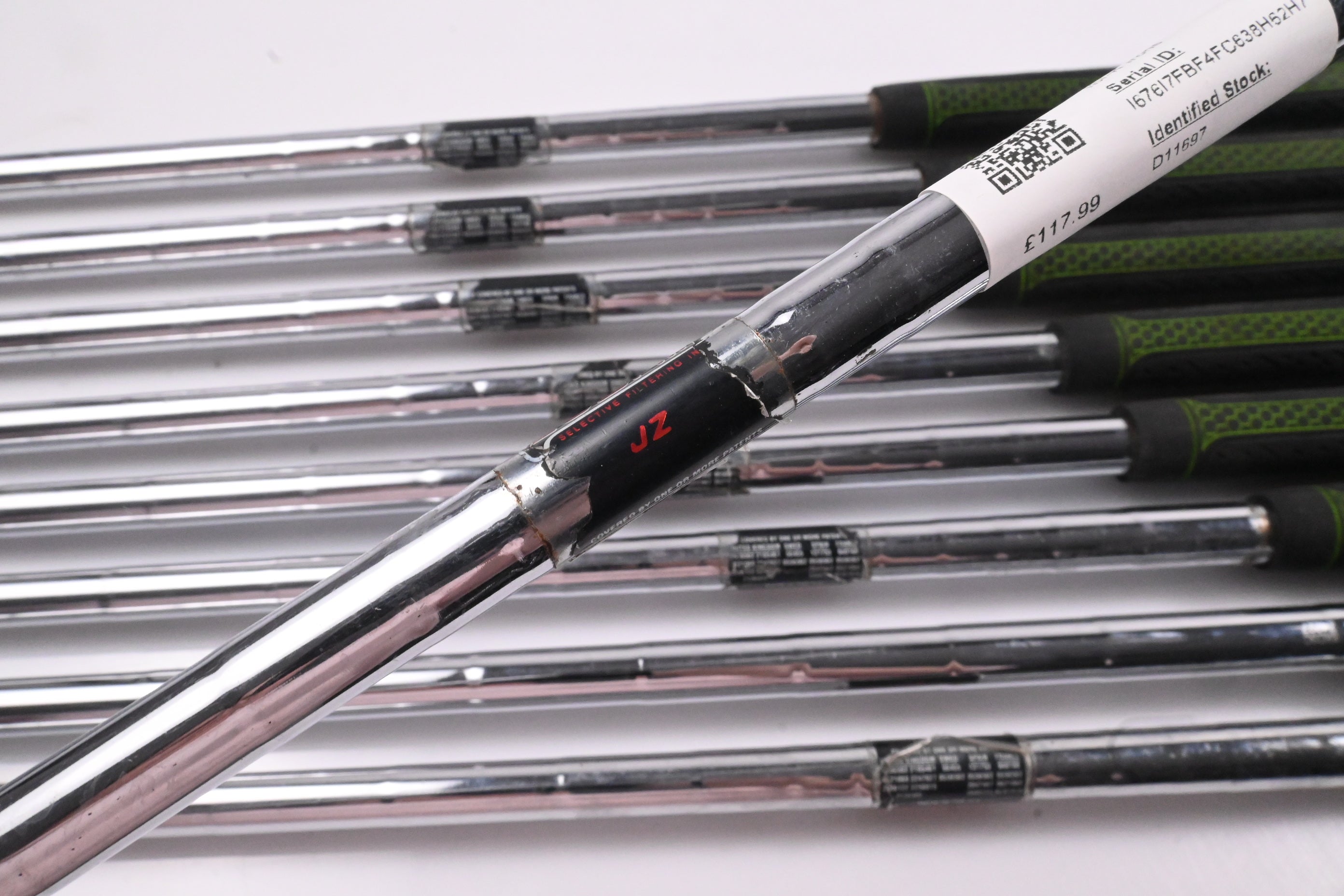 Ping ISI-K Irons / 3-PW+SW / Red Dot / Stiff Flex Ping JZ Cushin Shafts