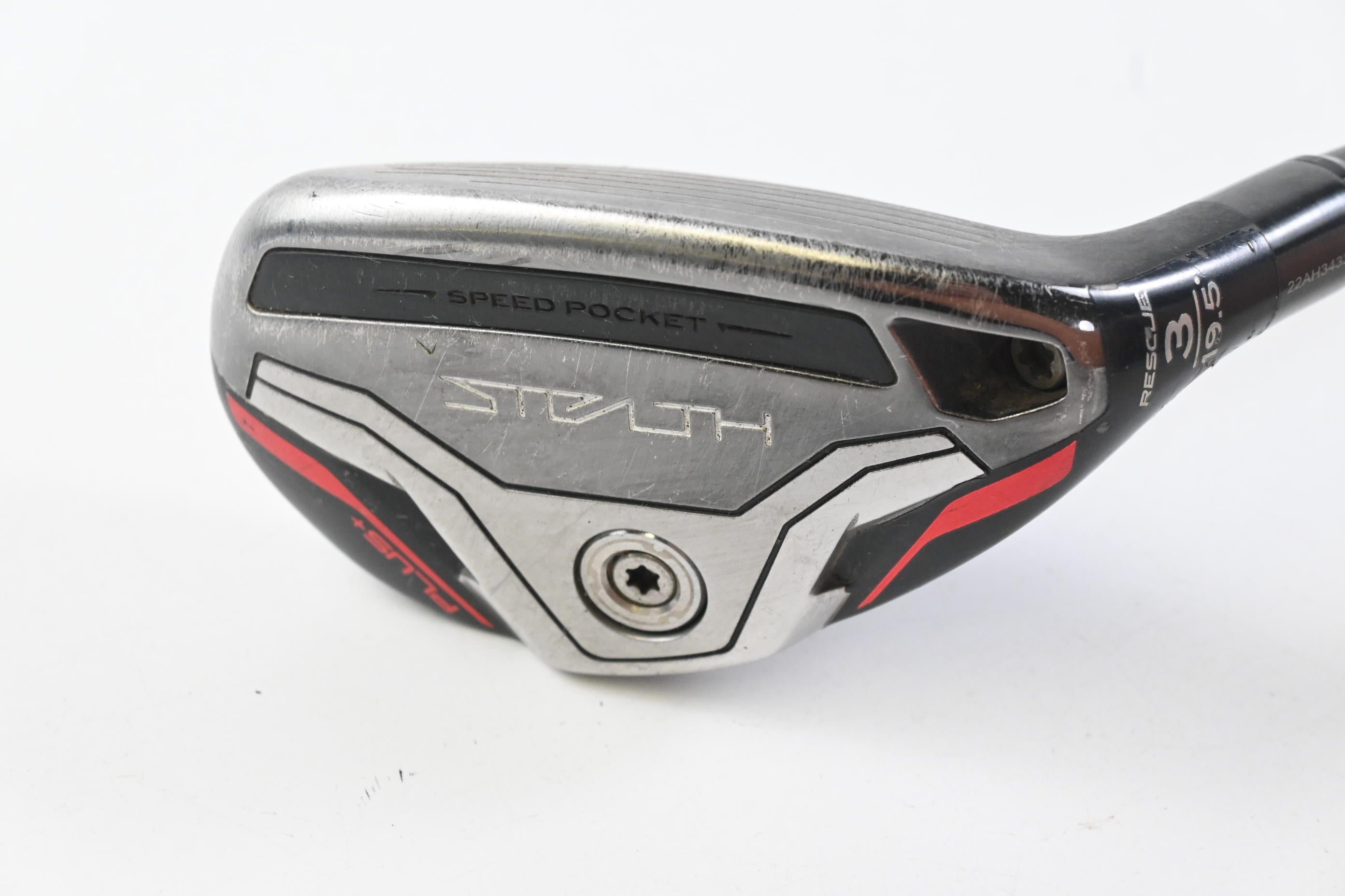 Taylormade Stealth Plus #3 Hybrid / 19.5 Degree / Stiff Flex HZRDUS Smoke RDX