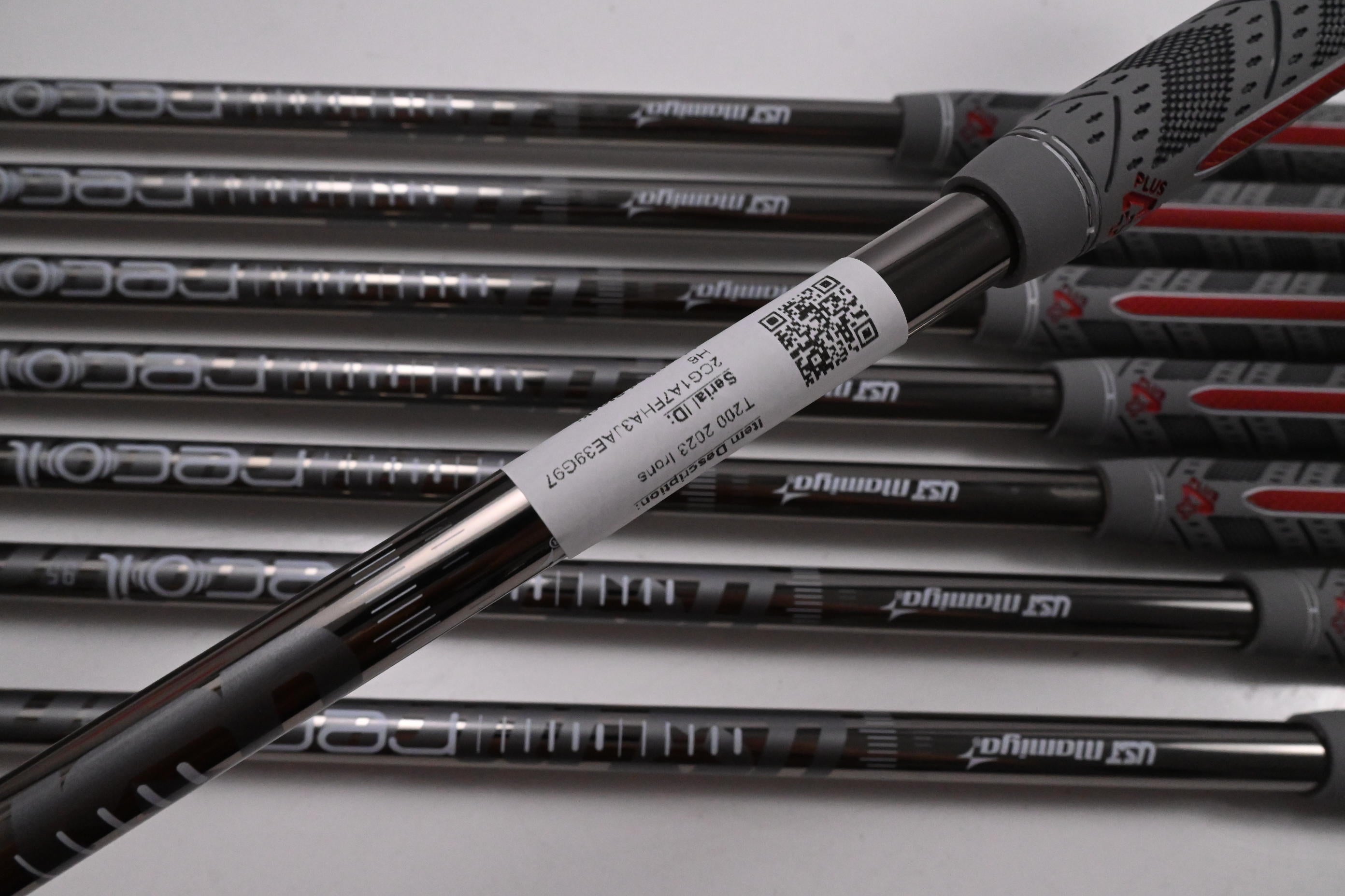 Titleist T200 2023 Irons / 4-PW+48 / Stiff Flex Recoil 95 Shafts