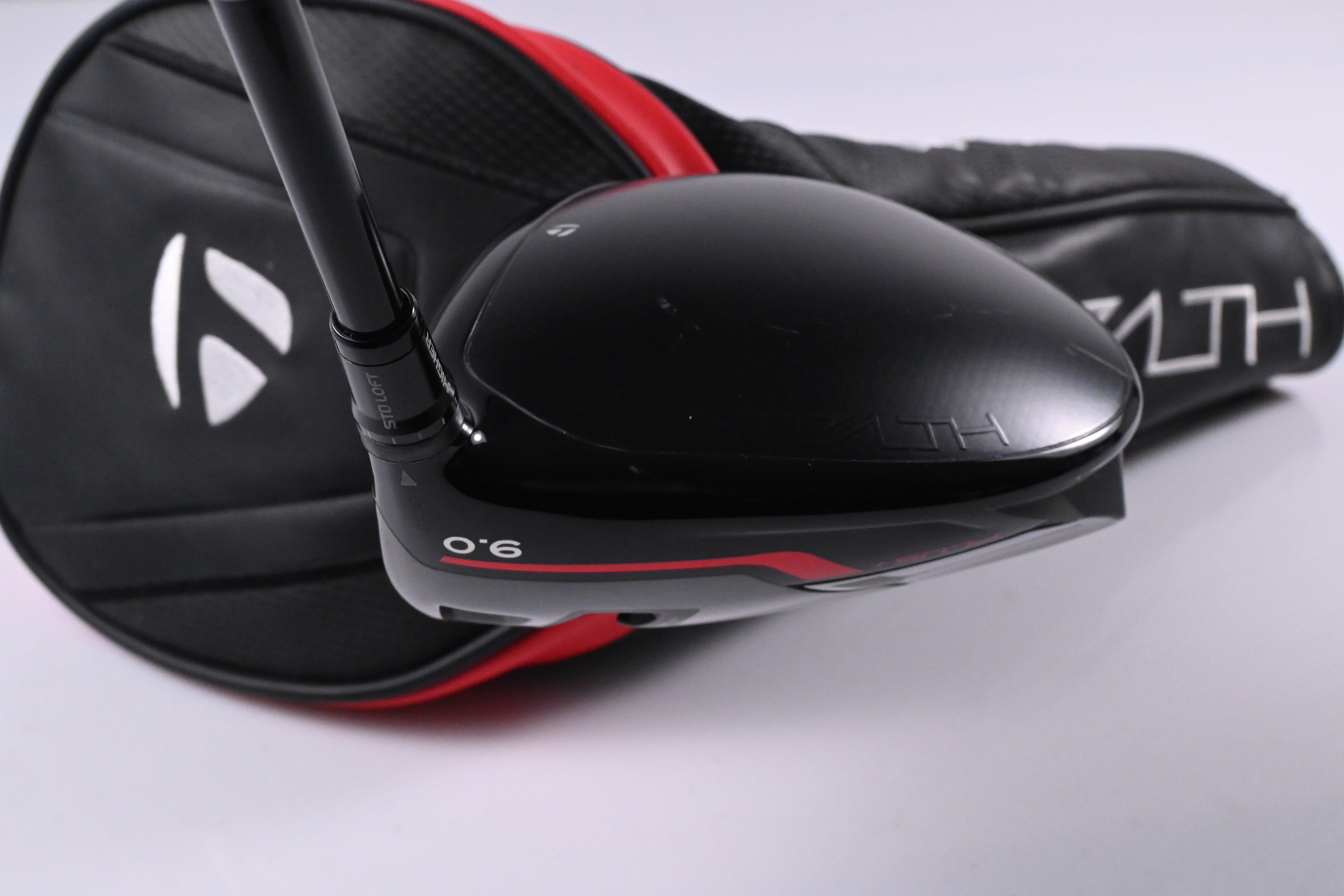 Taylormade Stealth Plus Driver / 9 Degree / Stiff Flex HZRDUS Smoke Red RDX 60