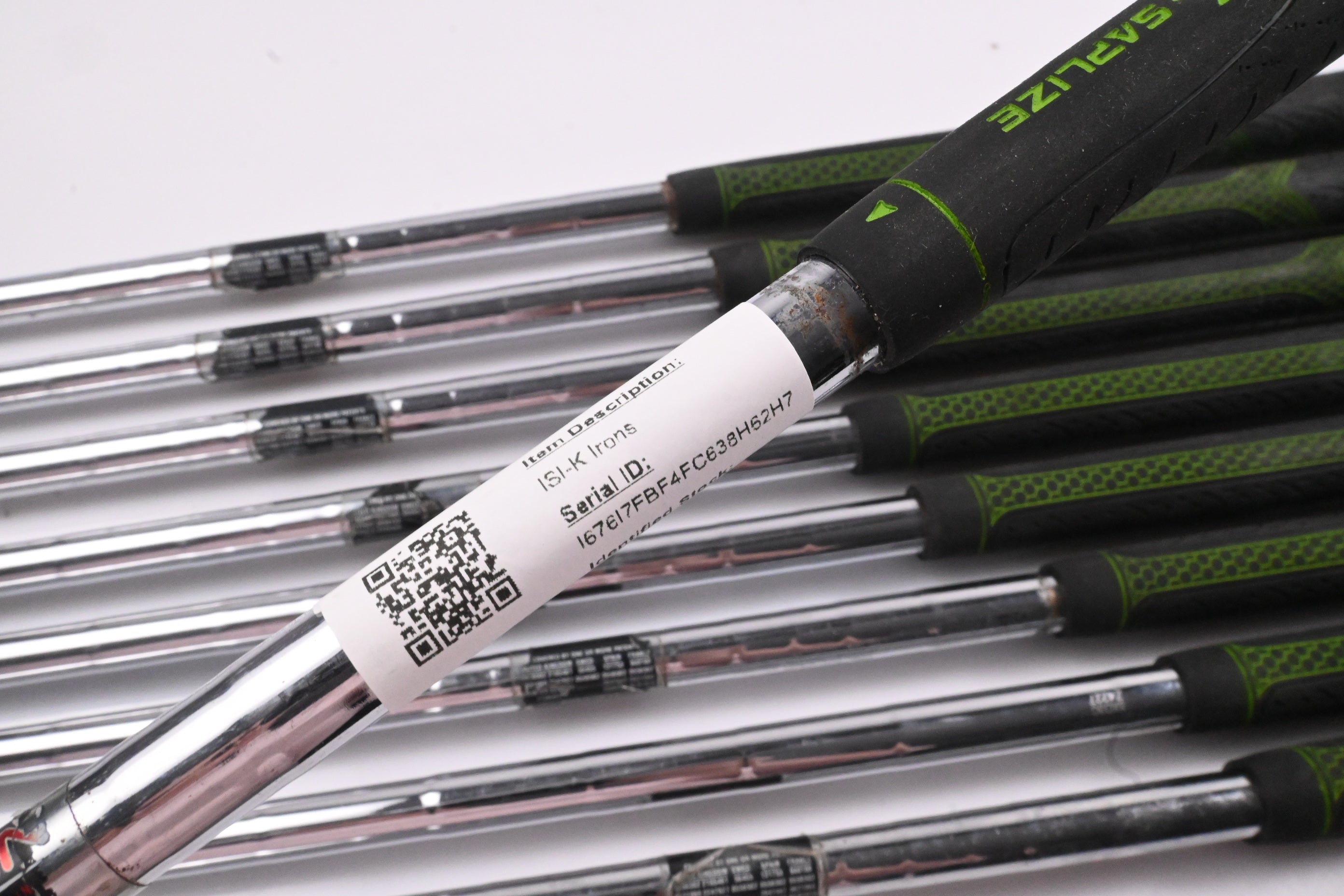 Ping ISI-K Irons / 3-PW+SW / Red Dot / Stiff Flex Ping JZ Cushin Shafts