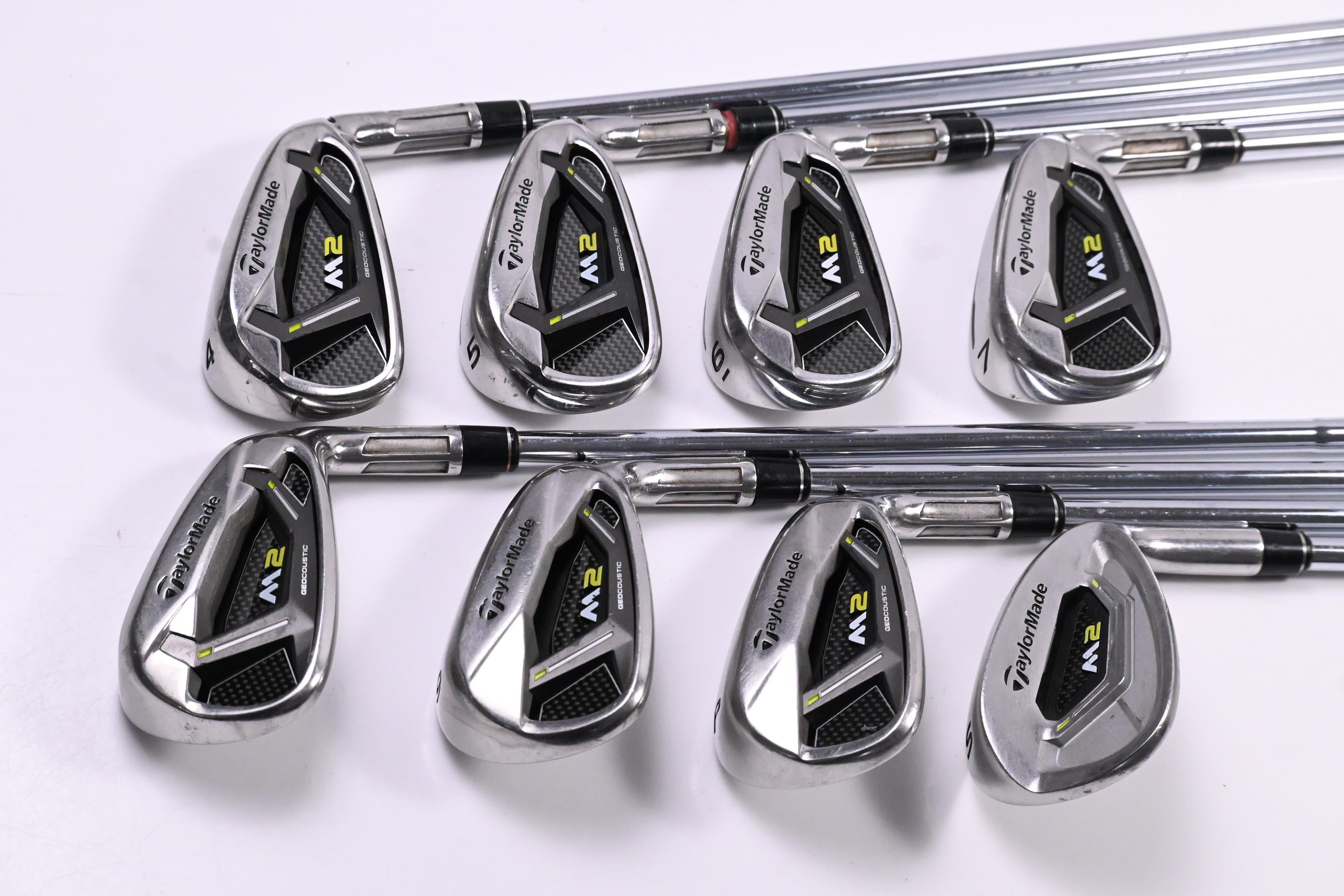 Taylormade M2 2017 Irons / 4-PW+SW / Regular Flex Reax 88 Shafts