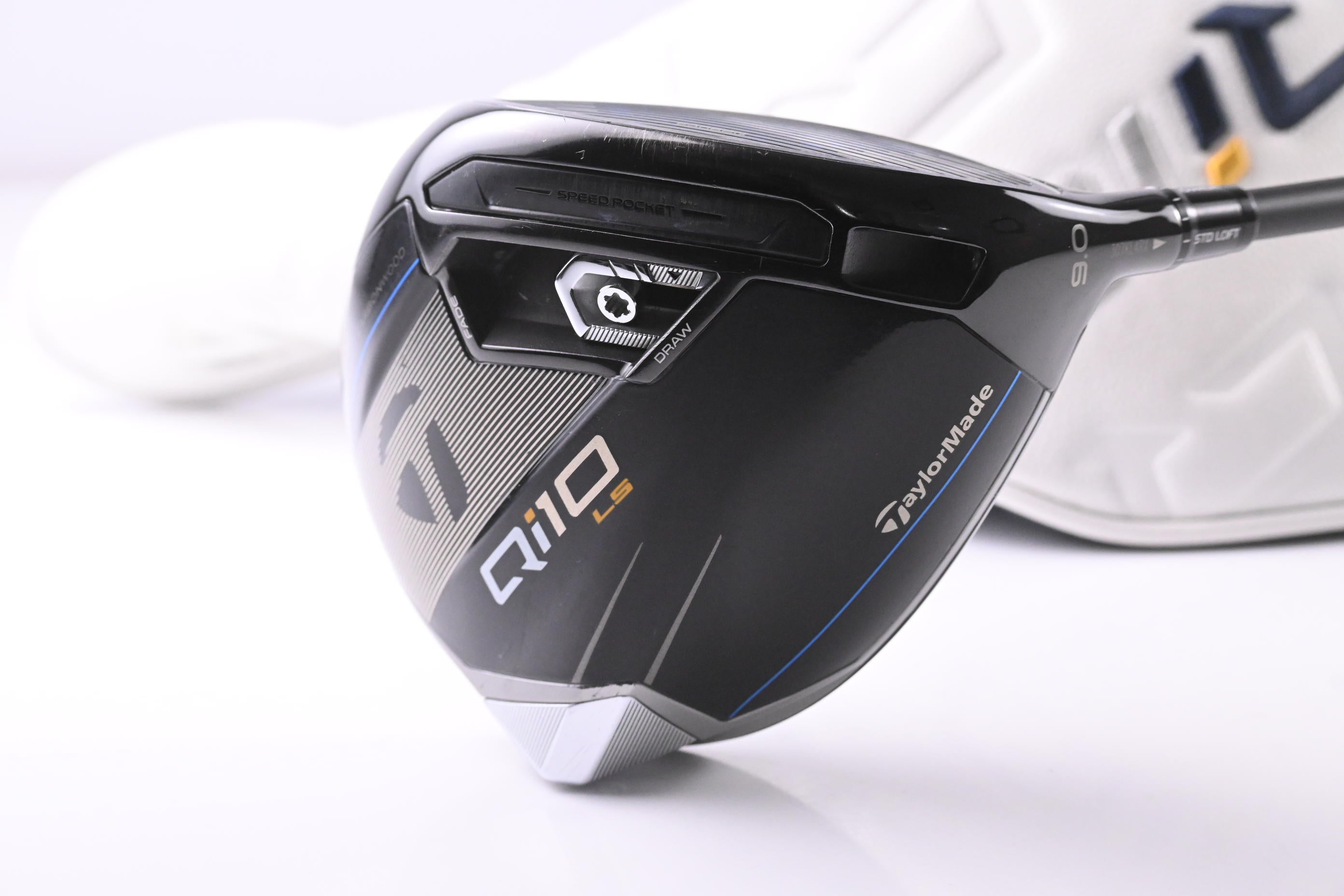 Taylormade Qi10 LS Driver / 9 Degree / Stiff Flex Reax Blue MR 60 Shaft
