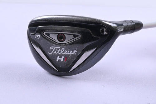 Titleist 816 H1 #3 Hybrid / 19 Degree / Stiff Flex Aldila Rogue Black 95 MSI