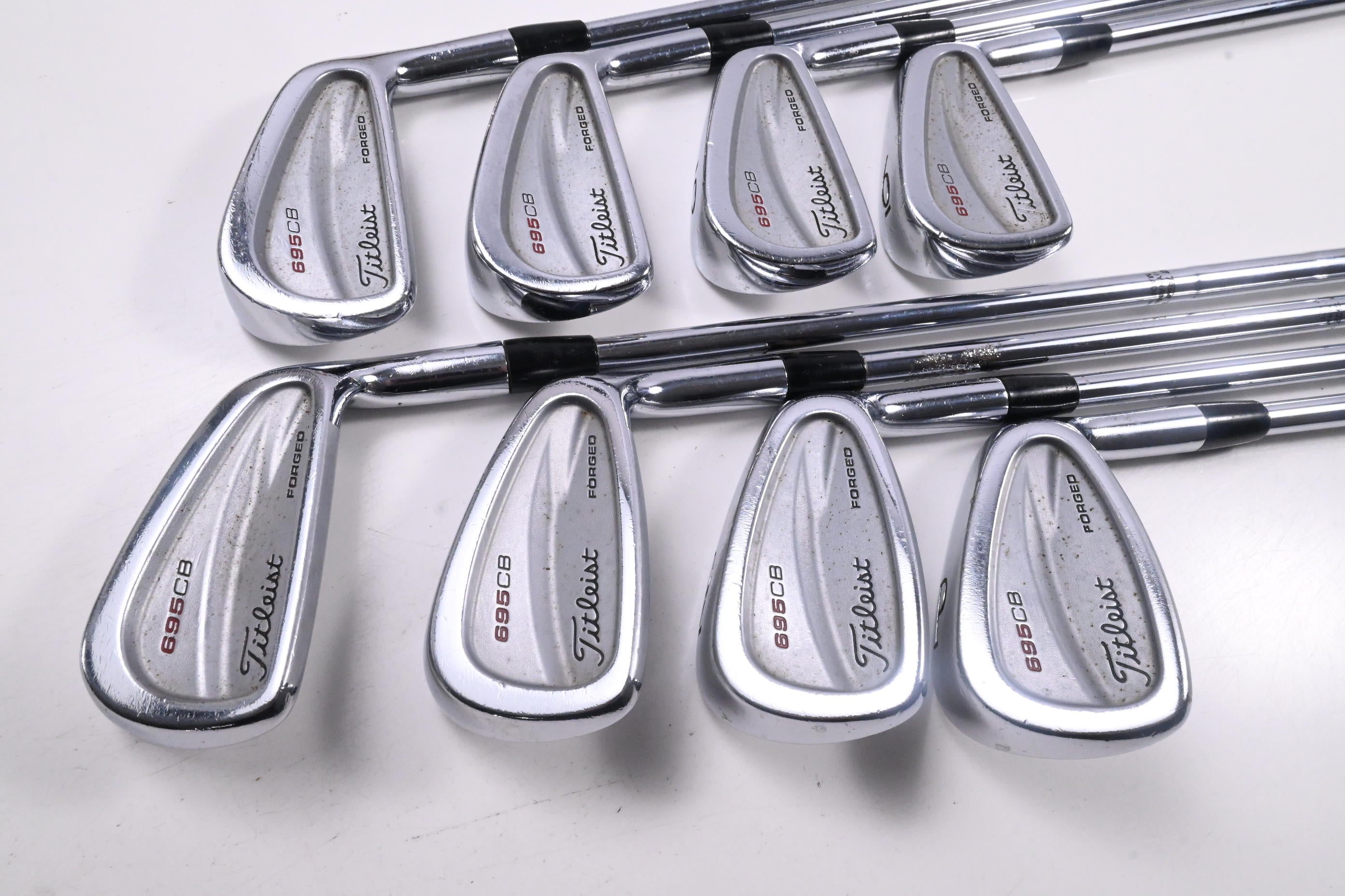 Titleist 695CB Irons / 3-PW / Stiff Flex Dynamic Gold S300 Shafts