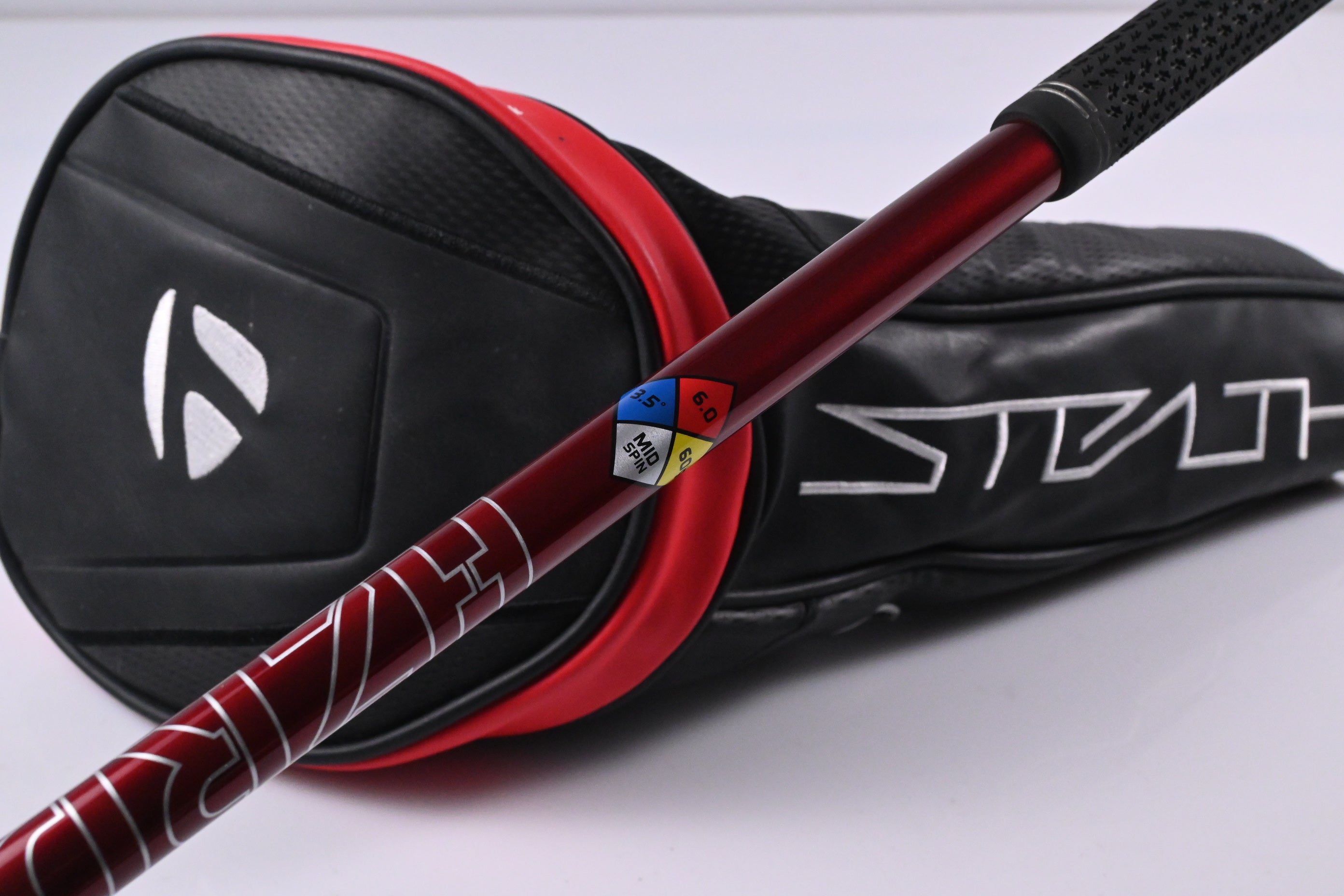 Taylormade Stealth Plus Driver / 9 Degree / Stiff Flex HZRDUS Smoke Red RDX 60