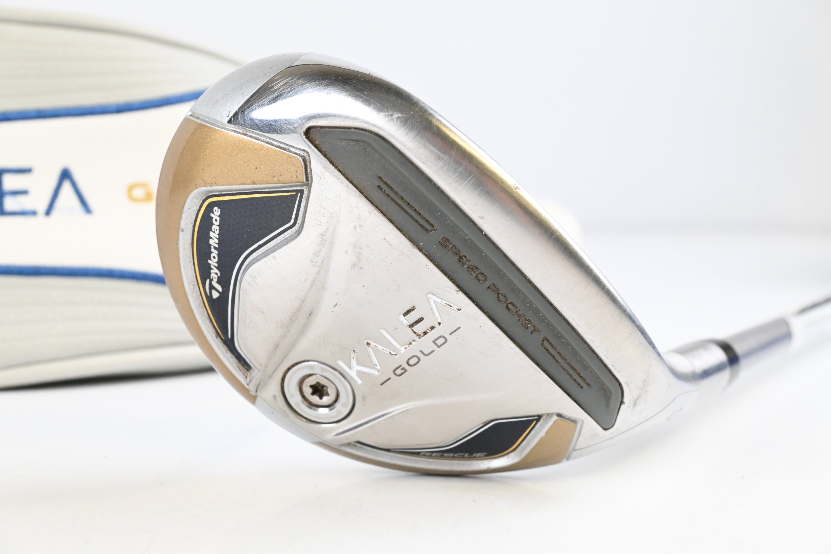 Ladies Taylormade Kalea Gold #6 Hybrid / 31 Degree / Ladies Flex Kalea Gold 40