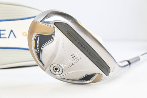 Ladies Taylormade Kalea Gold #6 Hybrid / 31 Degree / Ladies Flex Kalea Gold 40