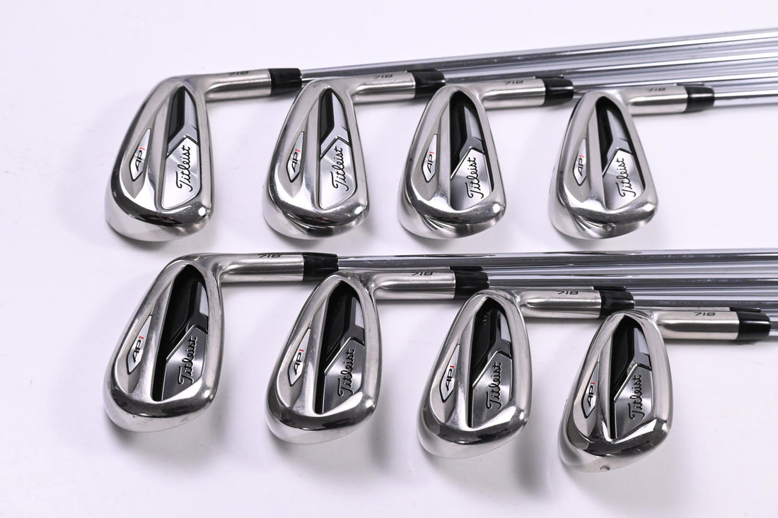 Titleist 718 AP1 Irons / 4-PW+48° / Regular Flex AMT Red R300 Shafts