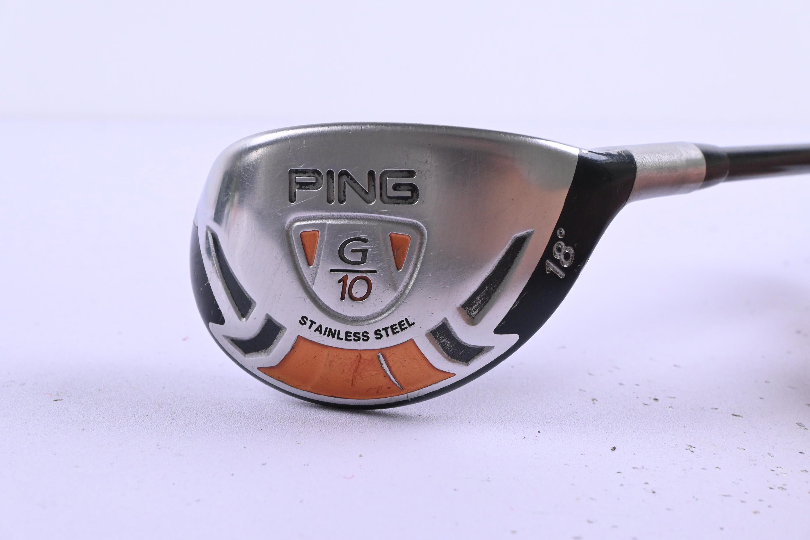 Ping G10 #2 Hybrid / 18 Degree / Stiff Flex ProLaunch Red Shaft