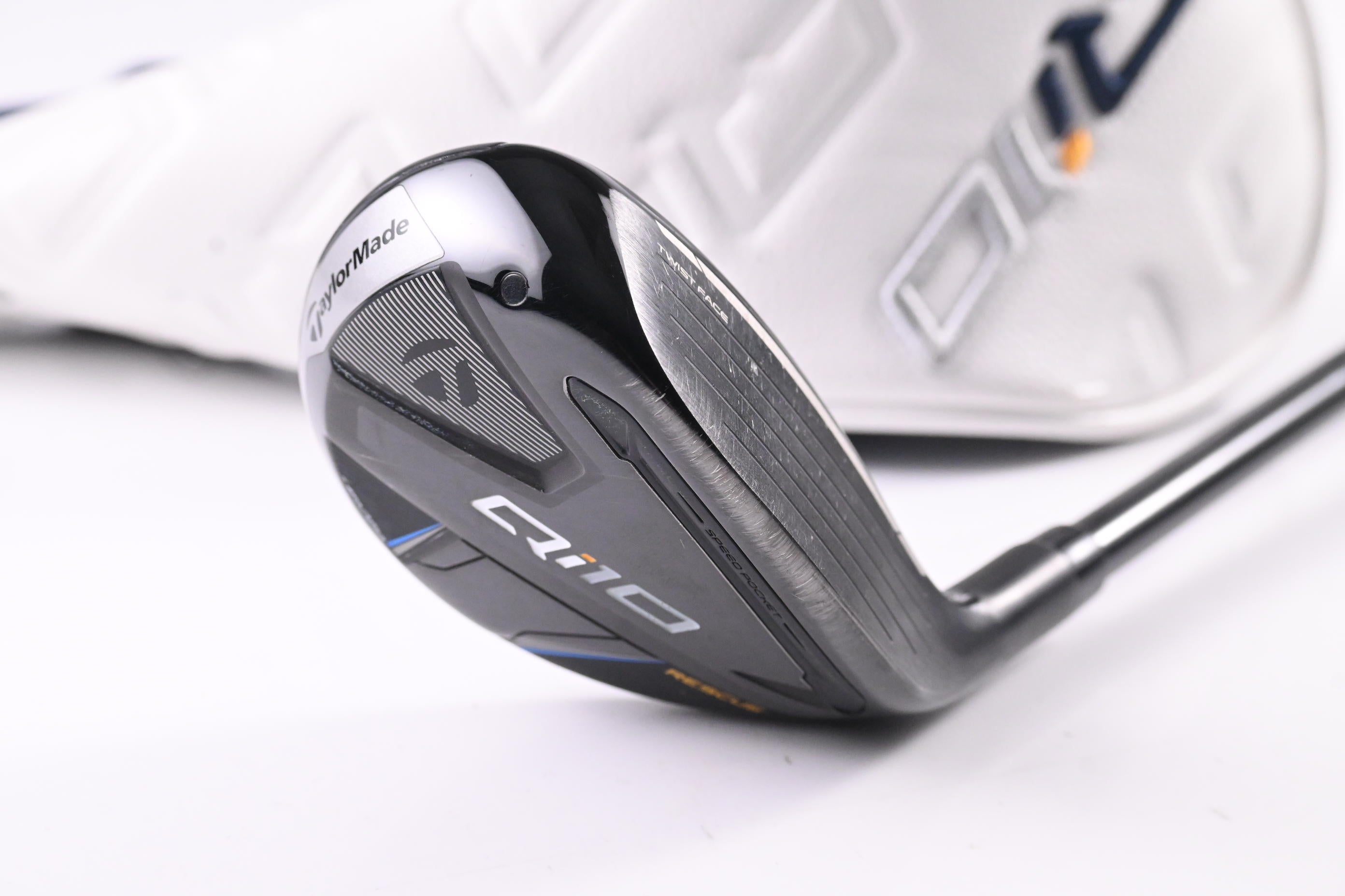 Taylormade Qi10 #3 Hybrid / 19 Degree / Stiff Flex Ventus TR Blue 7 Shaft