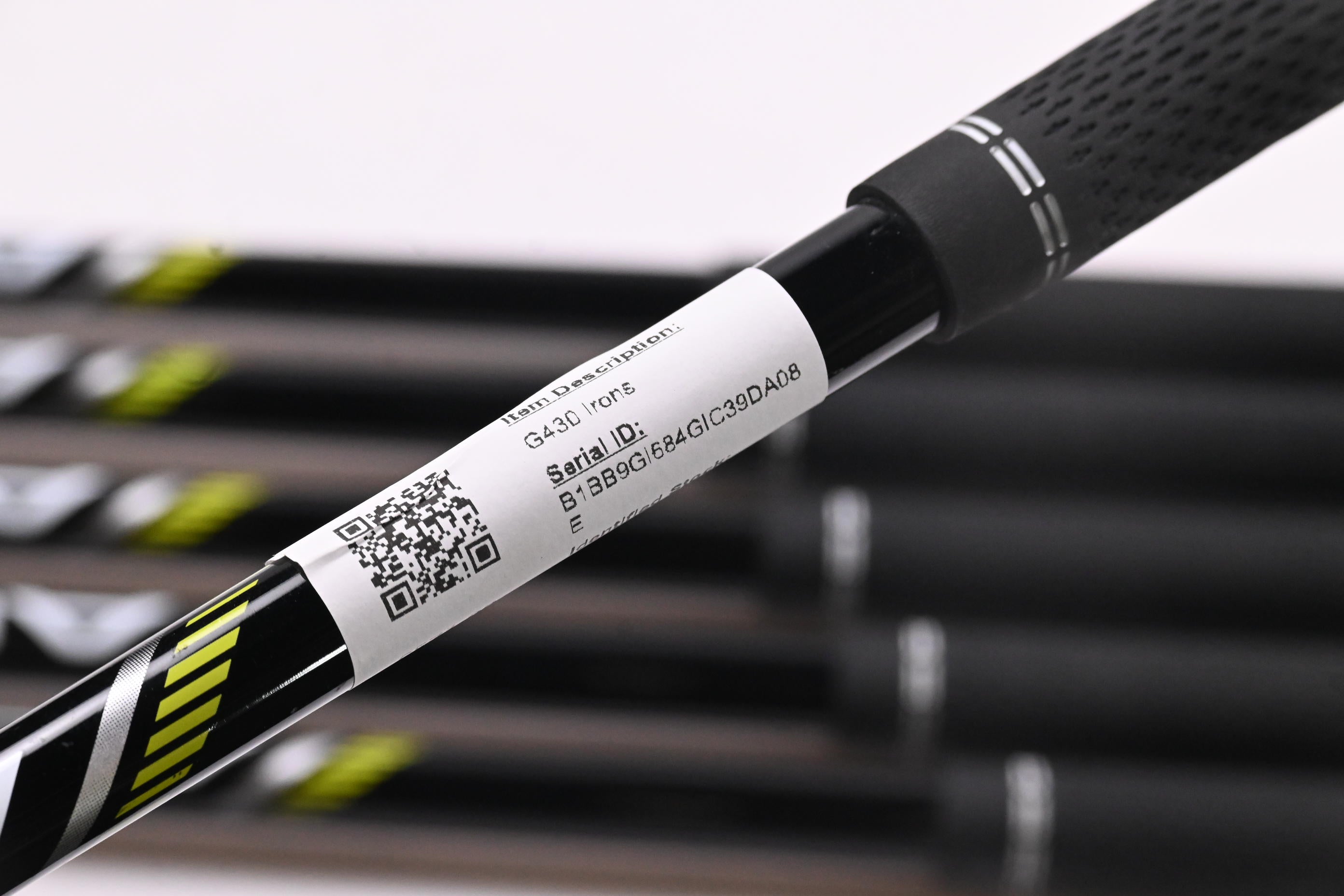 Ping G430 Irons / 6-PW+45° / Black Dot / Senior Flex Ping Alta CB Black Shafts