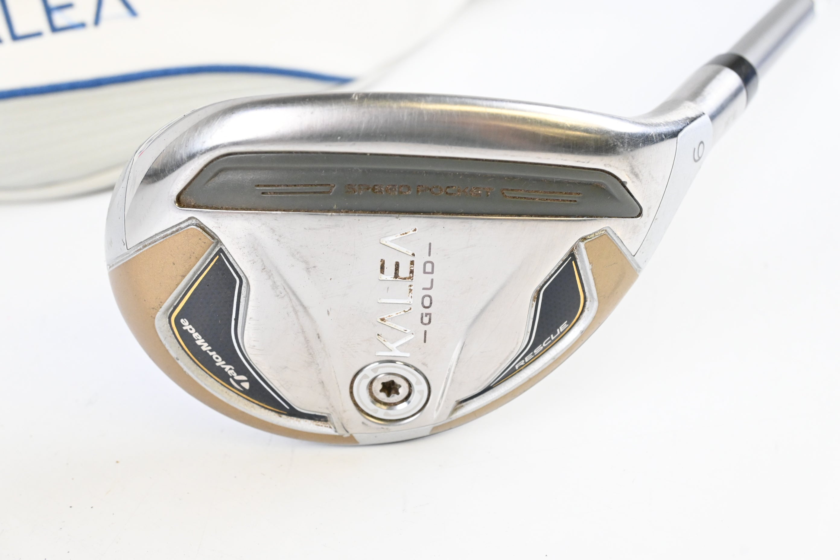 Ladies Taylormade Kalea Gold #6 Hybrid / 31 Degree / Ladies Flex Kalea Gold 40