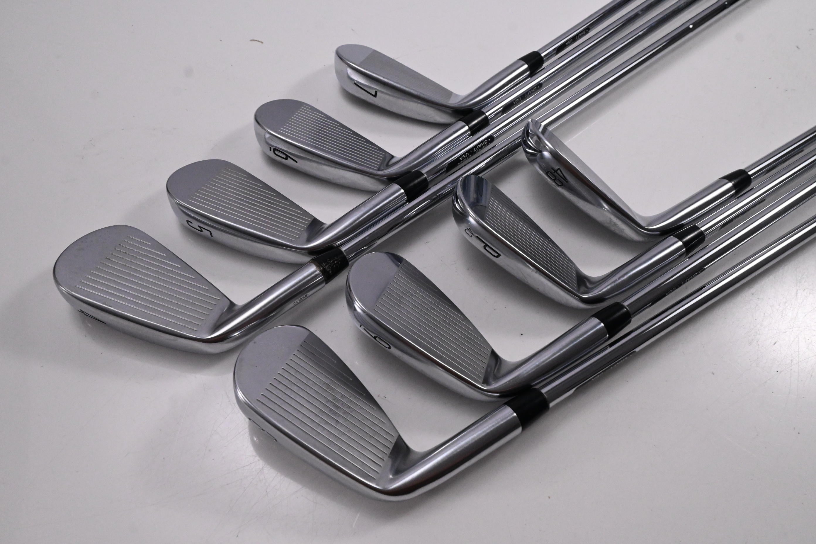 Titleist T200 2021 Irons / 4-PW+48 / Regular Flex AMT Black R300 Shafts