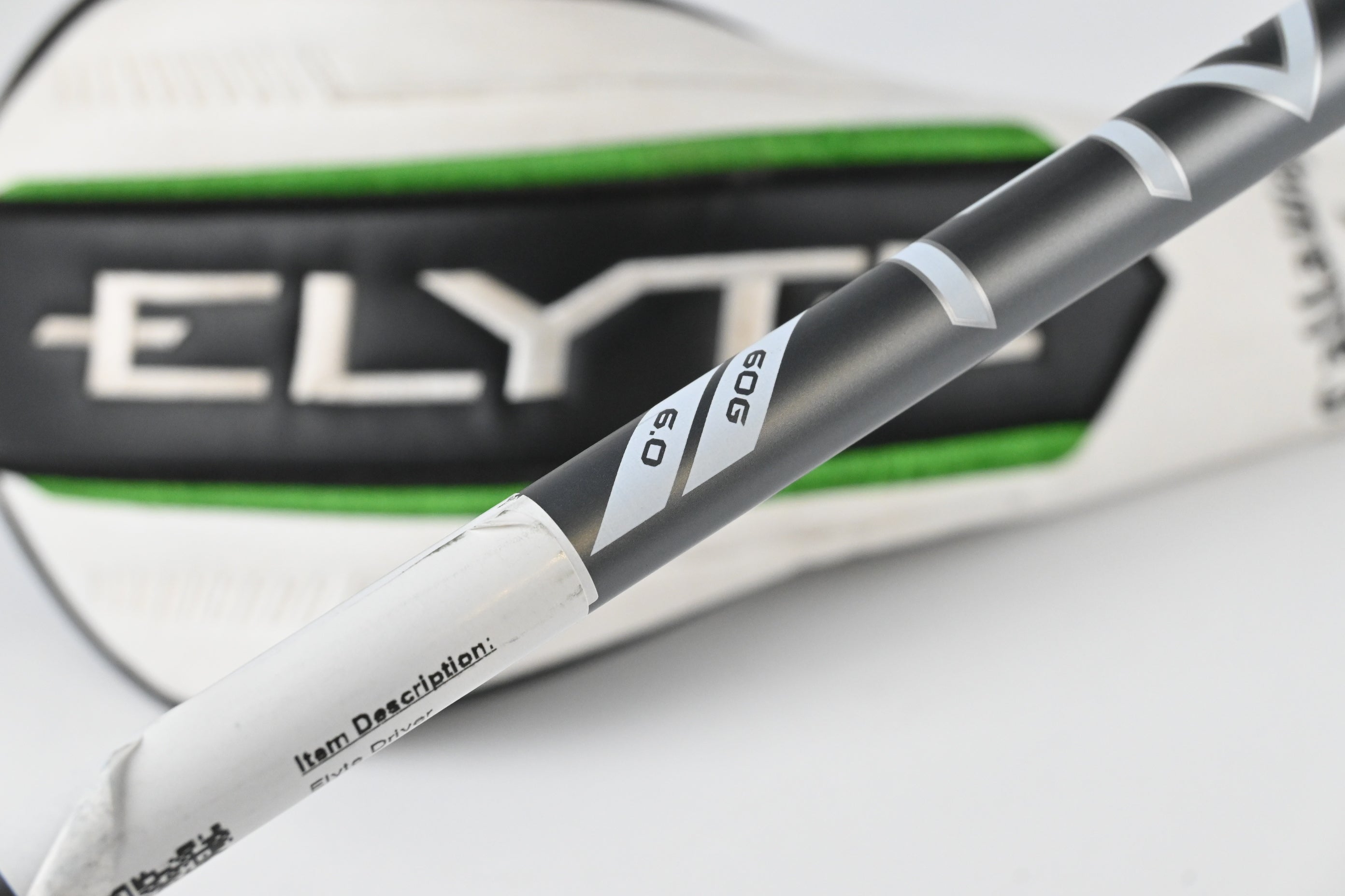 Callaway Elyte Driver / 9 Degree / Stiff Flex Denali Frost 60 Shaft