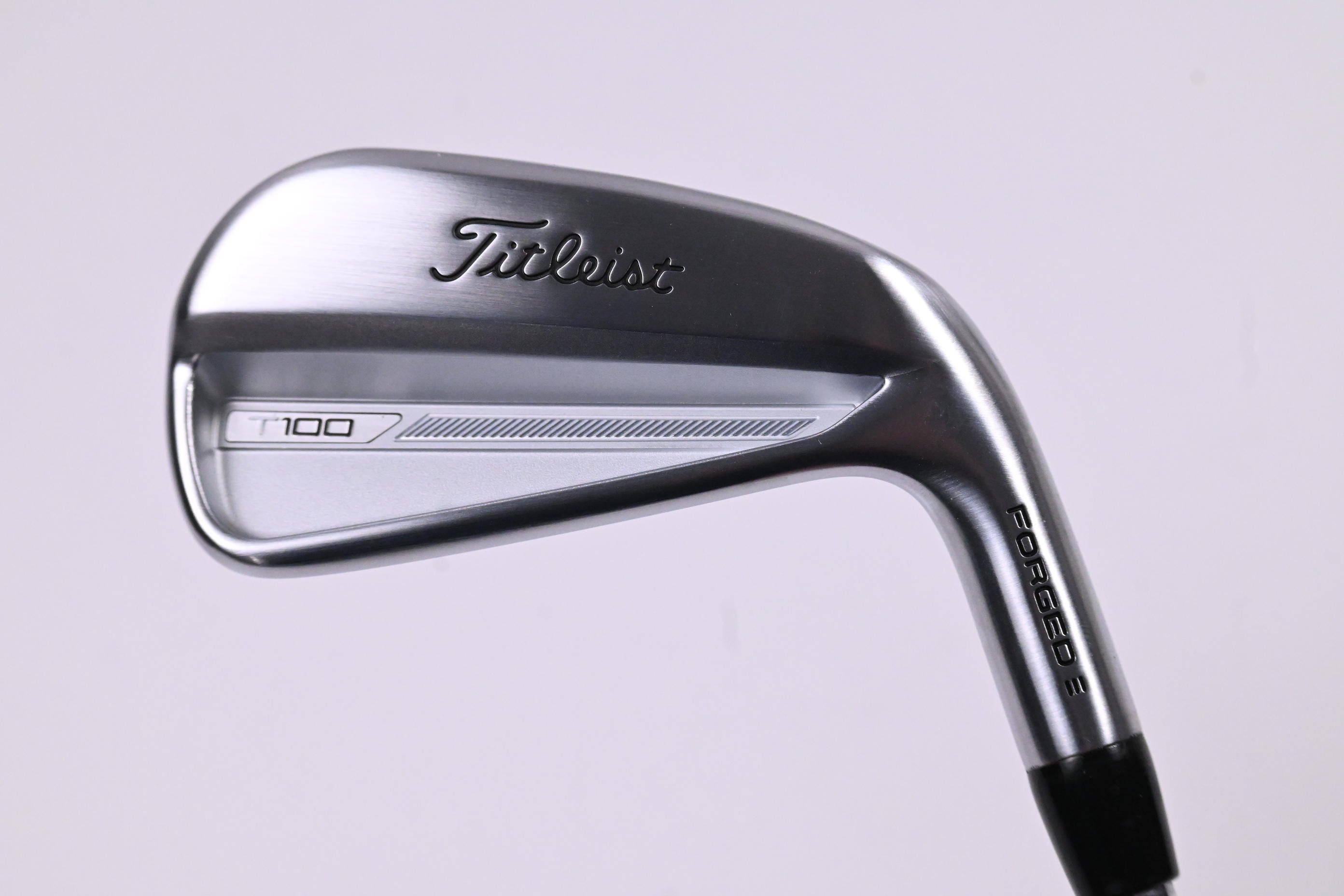 Titleist T100 2023 #4 Iron / 24 Degree / Stiff Flex AMT Tour White S300 Shaft