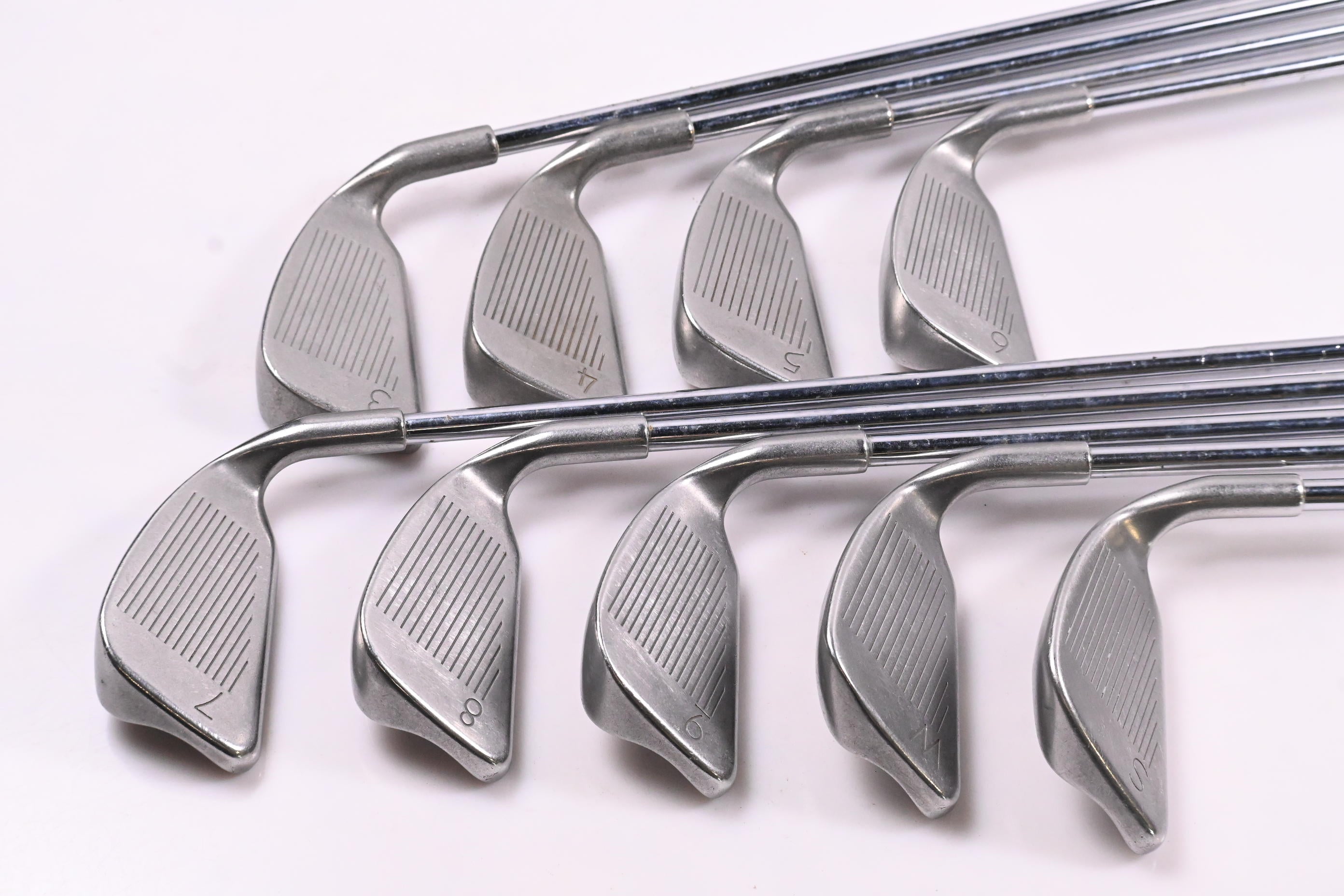 Left Hand Ping Zing 2 Irons / 3-PW+SW / Black Dot / Stiff Flex Ping JZ Shafts