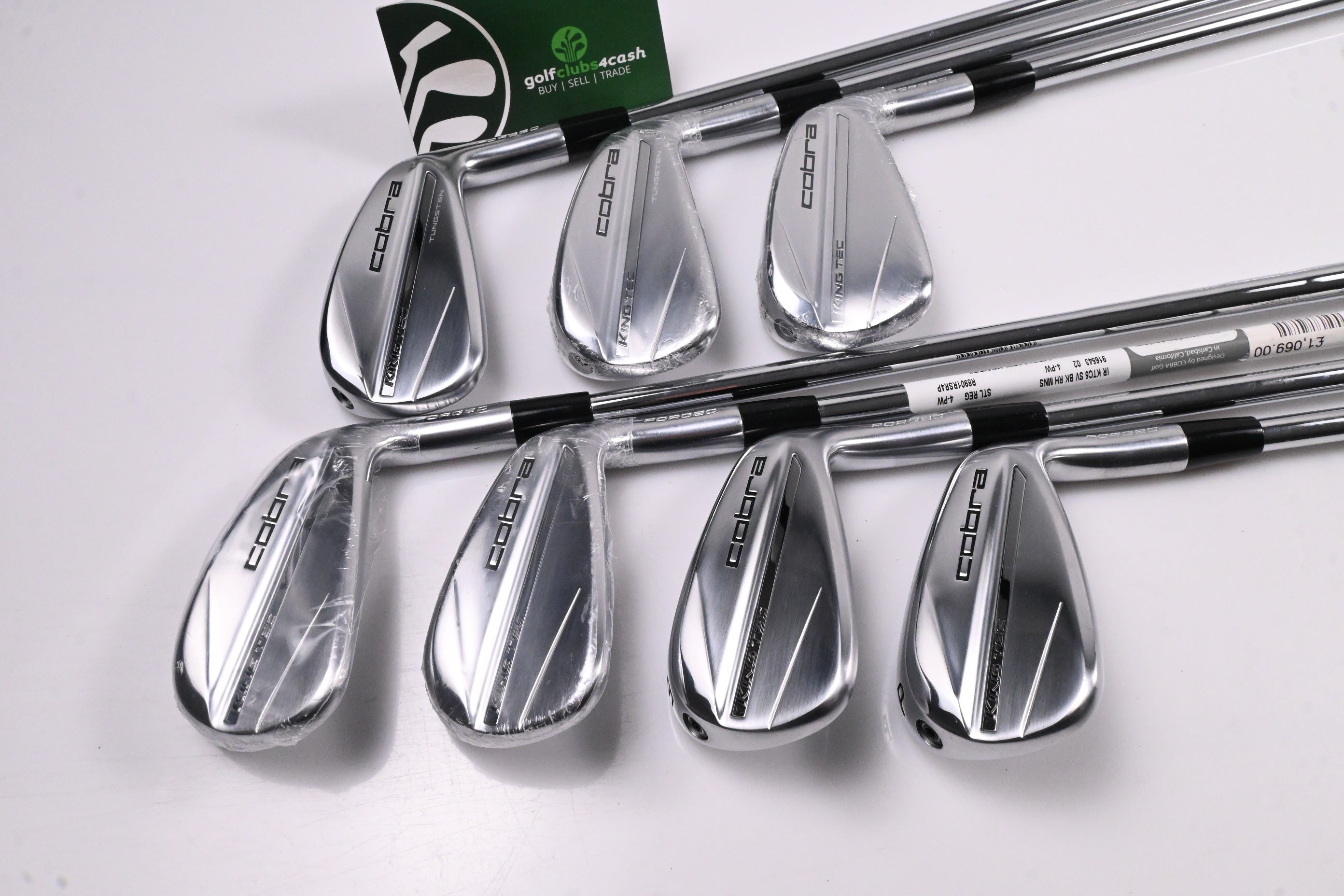 Cobra 2025 King Tec Irons / 4-PW / Regular Flex KBS $-Taper Lite