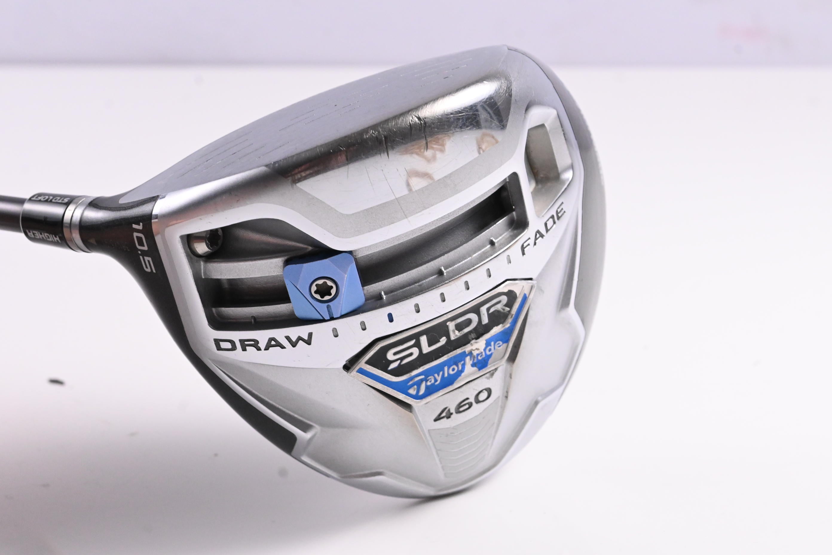 Left Hand Taylormade SLDR 460 Driver / 10.5 Degree / Regular Flex Speeder 57