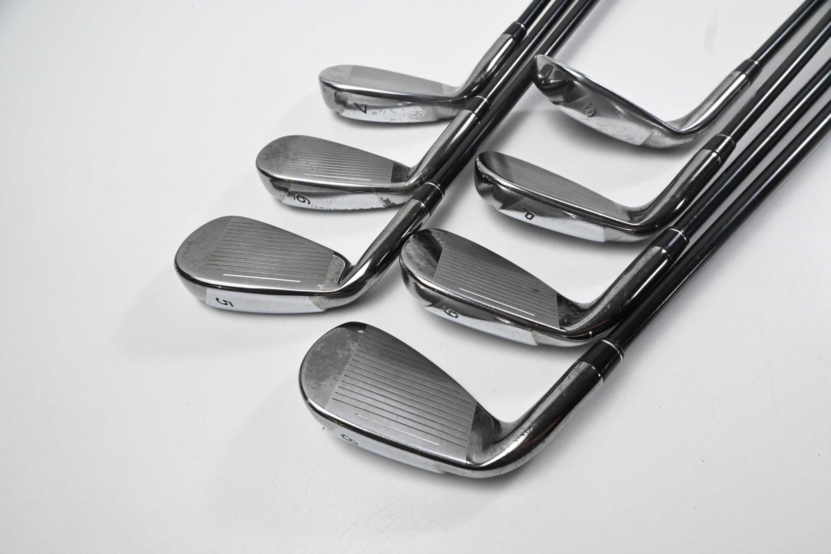 Taylormade Burner Irons / 5-PW+SW / Regular Flex Reax 65 Shafts