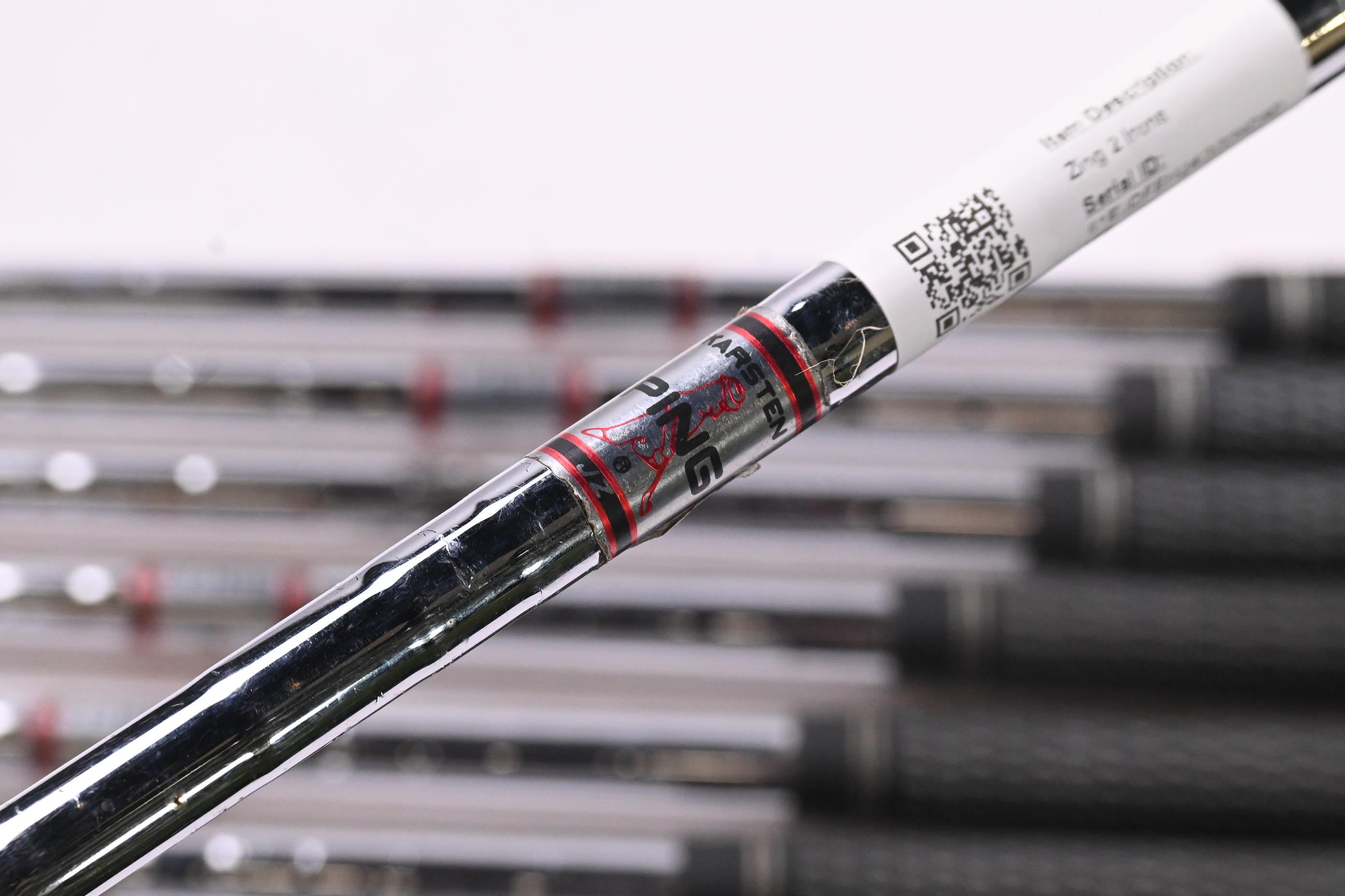 Left Hand Ping Zing 2 Irons / 3-PW+SW / Black Dot / Stiff Flex Ping JZ Shafts
