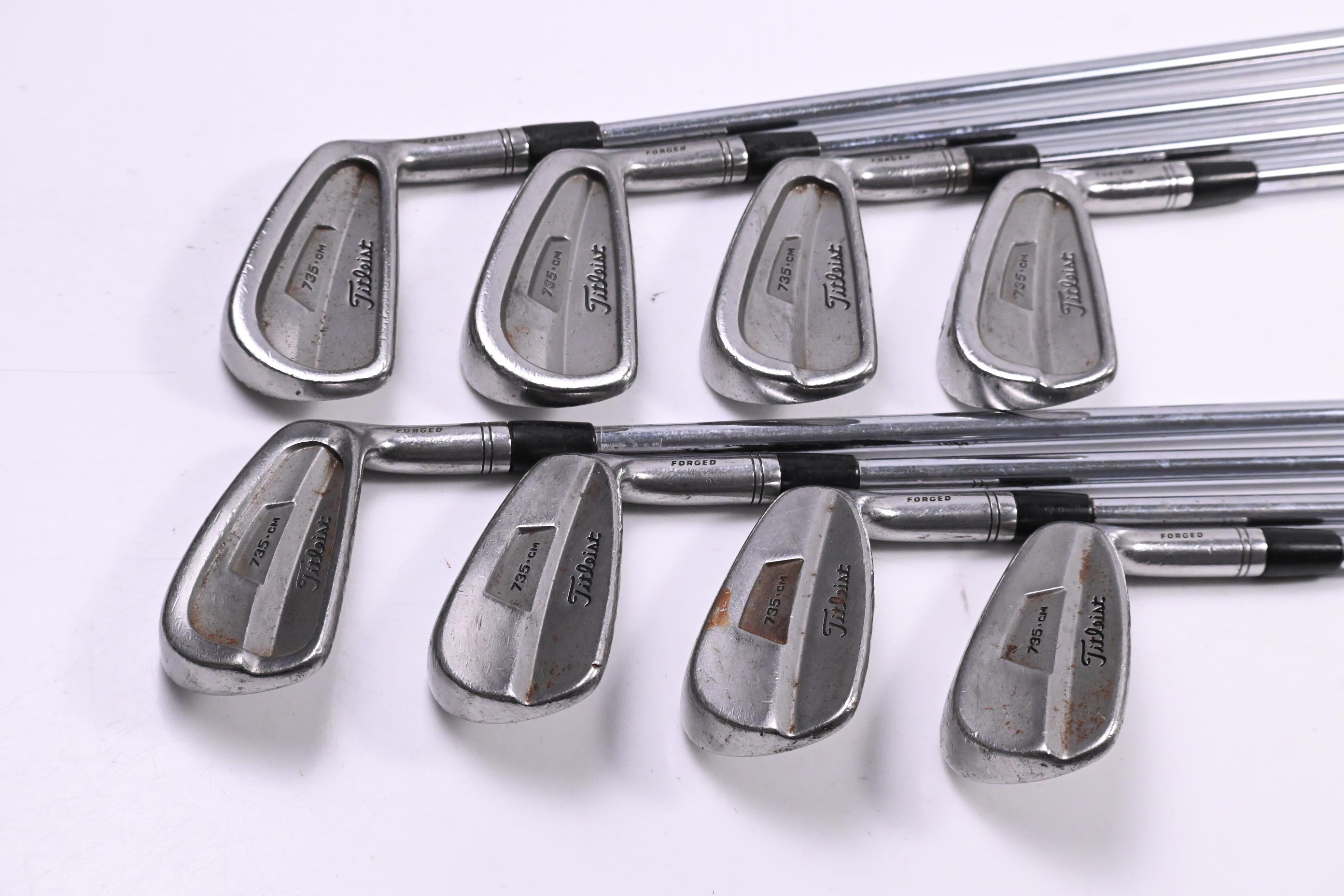 Titleist 735.CM Irons / 3-PW / Regular Flex Dynamic Gold R300 Shafts