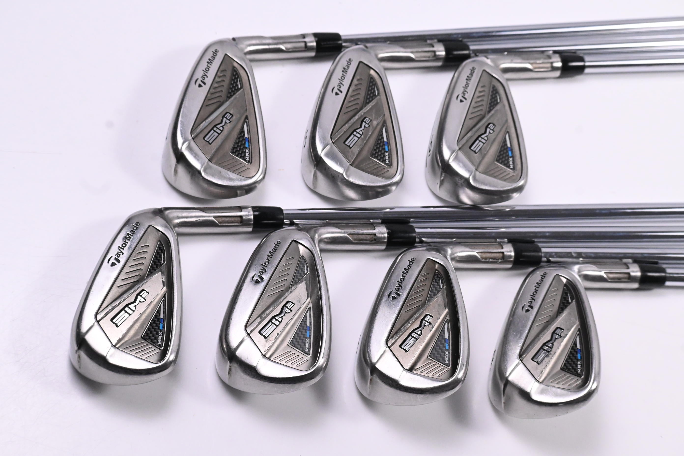 Taylormade SIM2 Max Irons / 4-PW / Regular Flex Steel Shafts