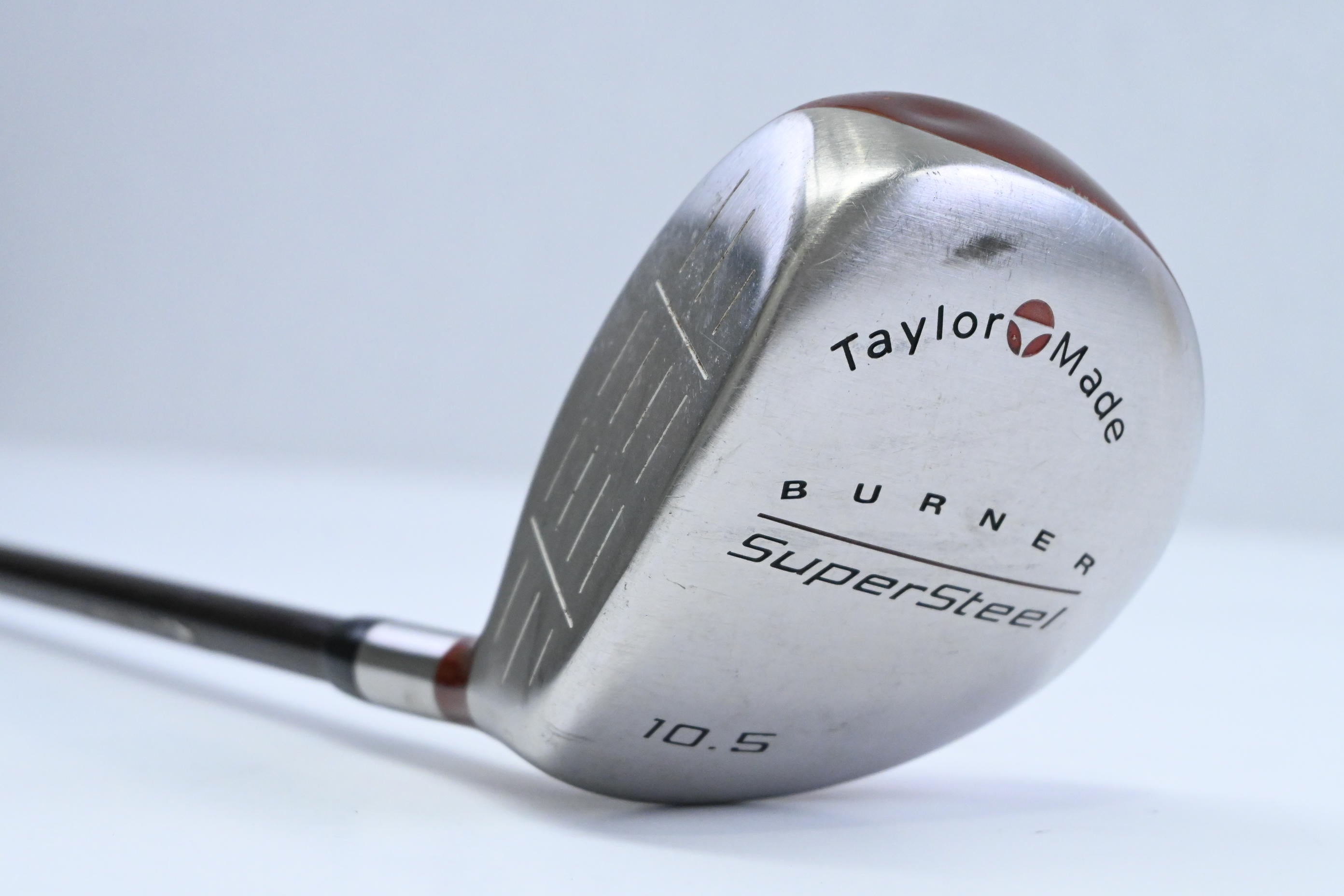 Left Hand Taylormade Supersteel Driver / 10.5 Degree / Regular Flex Bubble 80