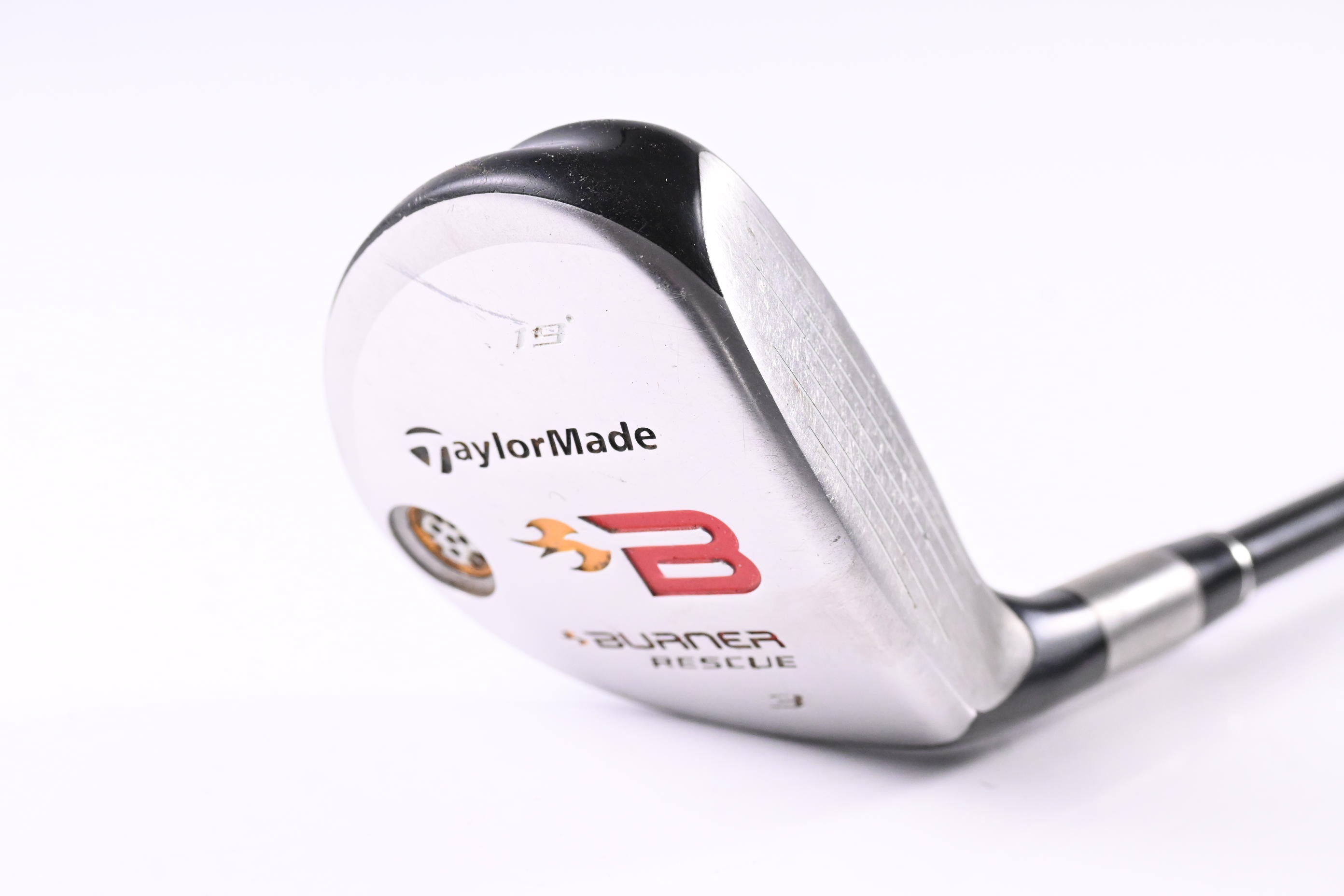 Taylormade Burner 2008 #3 Hybrid / 19 Degree / Stiff Flex REAX 60 Shaft