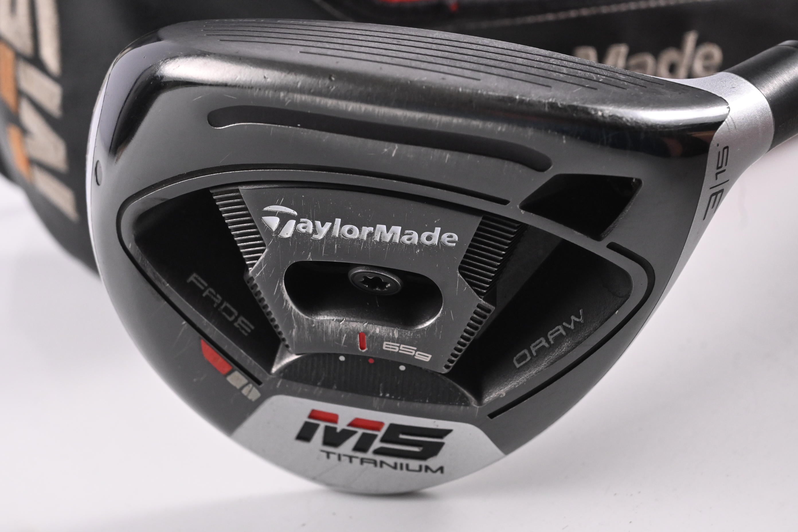 Taylormade M5 #3 Wood / 15 Degree / Stiff Flex Speeder 661 Evolution II Shaft