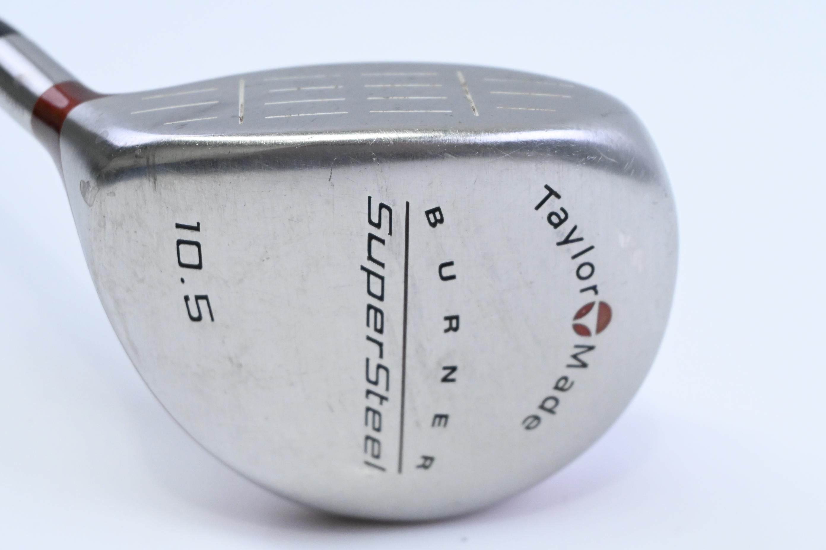 Left Hand Taylormade Supersteel Driver / 10.5 Degree / Regular Flex Bubble 80